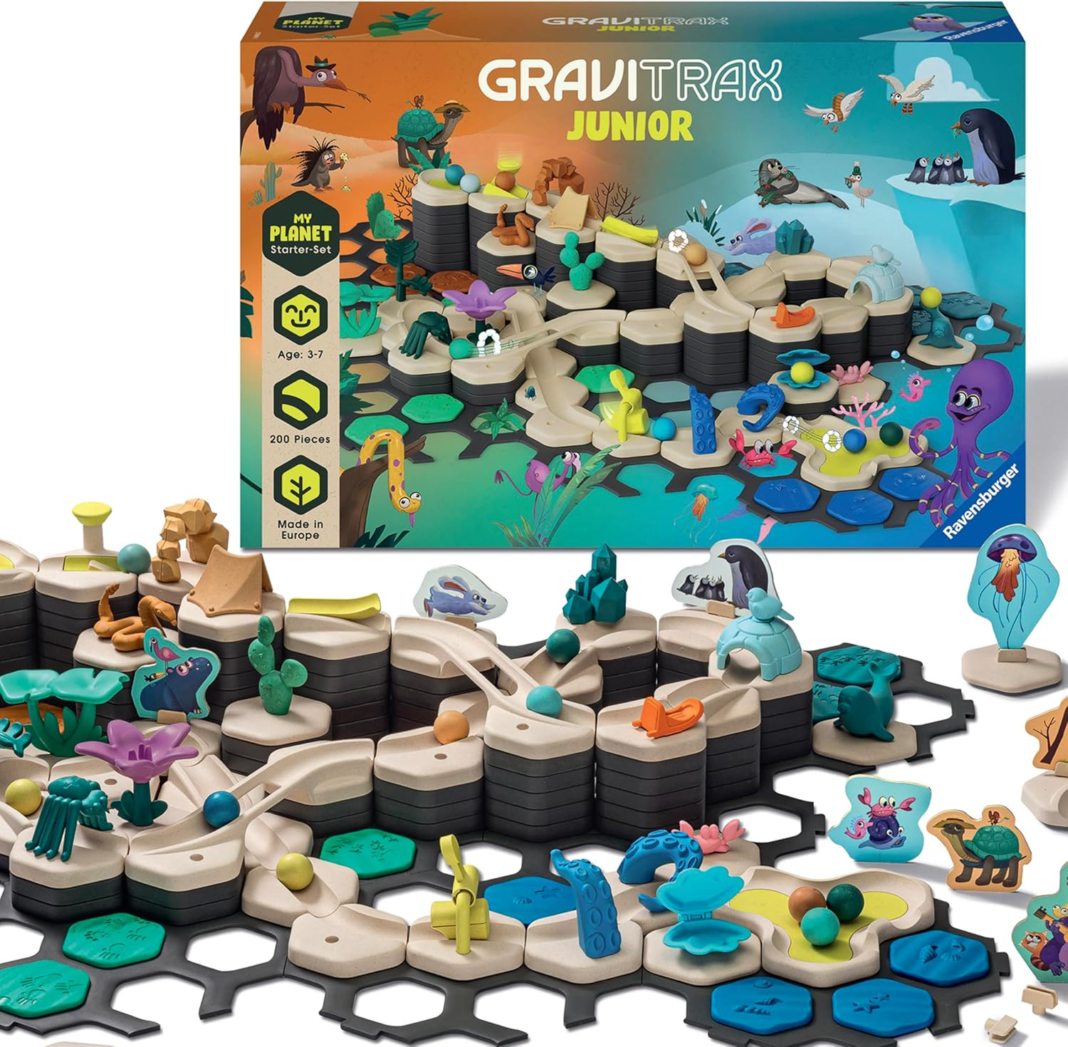 Ravensburger Gravitrax Junior Starter Set XXL - My Planet - Fun and Educational