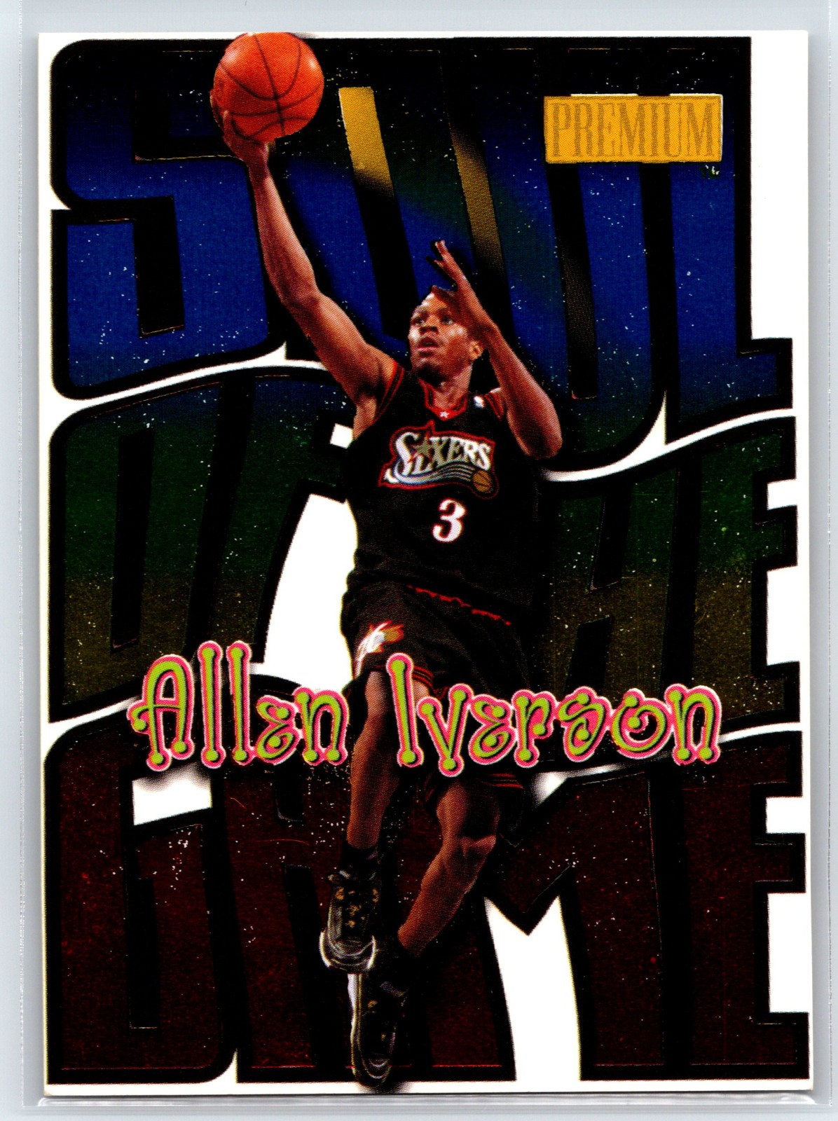 1998-99 SkyBox Premium Allen Iverson Soul of the Game Insert #12 SG