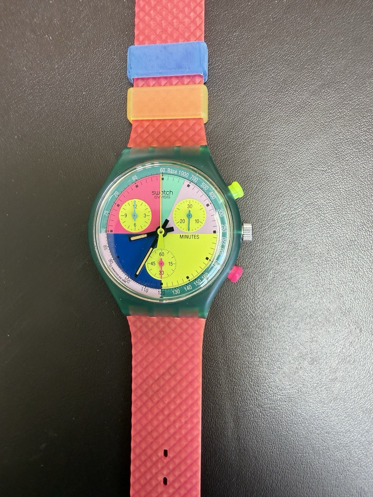 FLASH ARROW Vintage 1991  Chrono SCL100  New Box w/ papers - Not a Re-edition