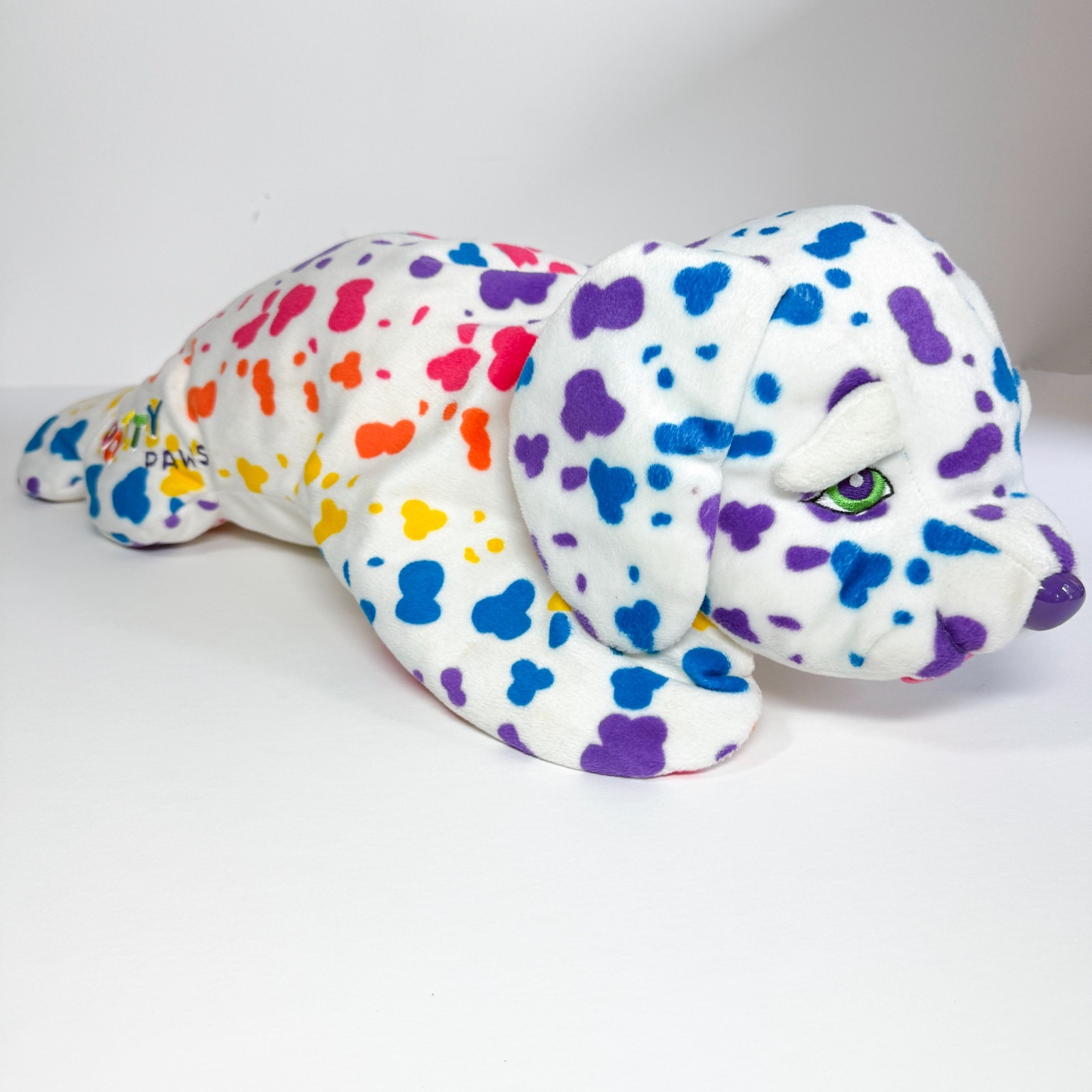 🔥 Rare Vtg Lisa Frank Dotty Paws Bean Bag Plush 24 🔥 Rare Vtg Lisa Frank Dotty Paws Bean Bag Plush 24