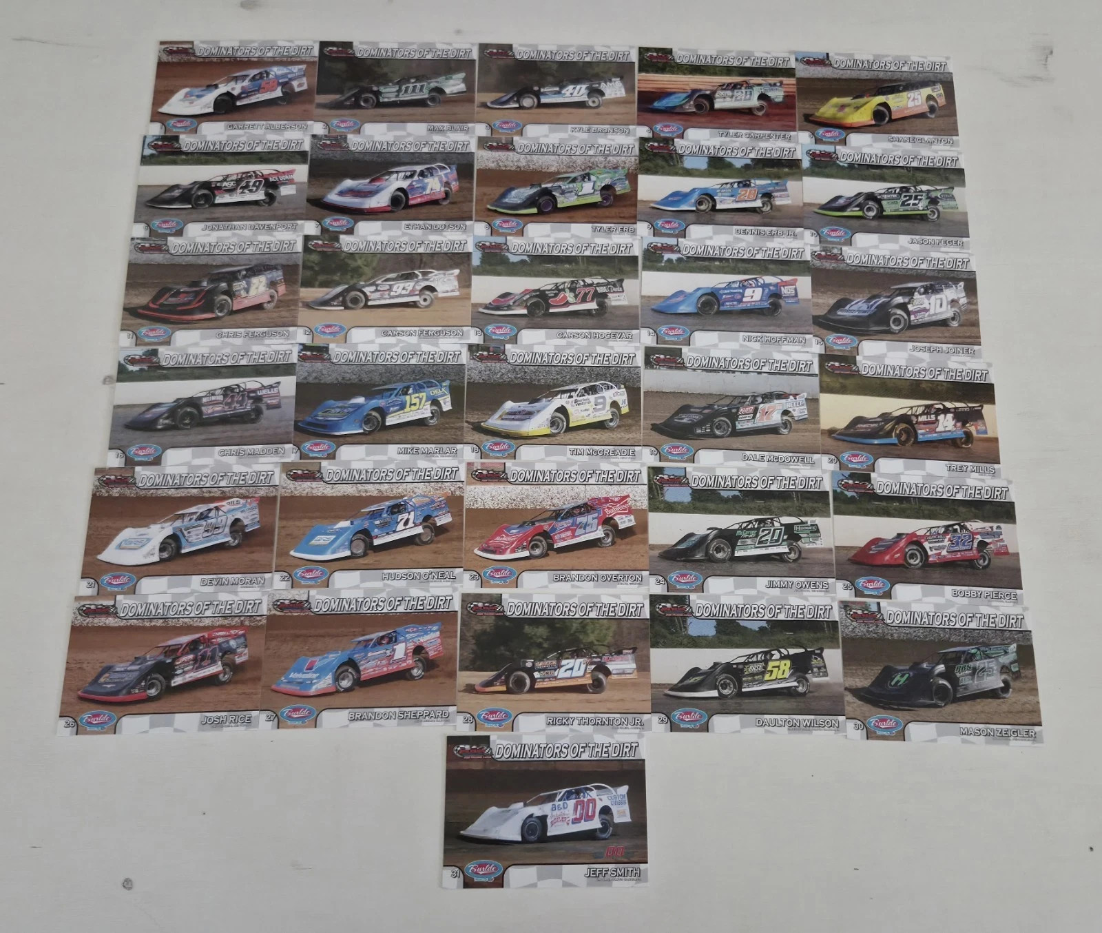 2026 Dirt Late Model Touring & Ohio Valley Sets - 31 & 18 Card Sets 2026 Dirt Late Model Touring & Ohio Valley Sets - 31 & 18 Card Sets