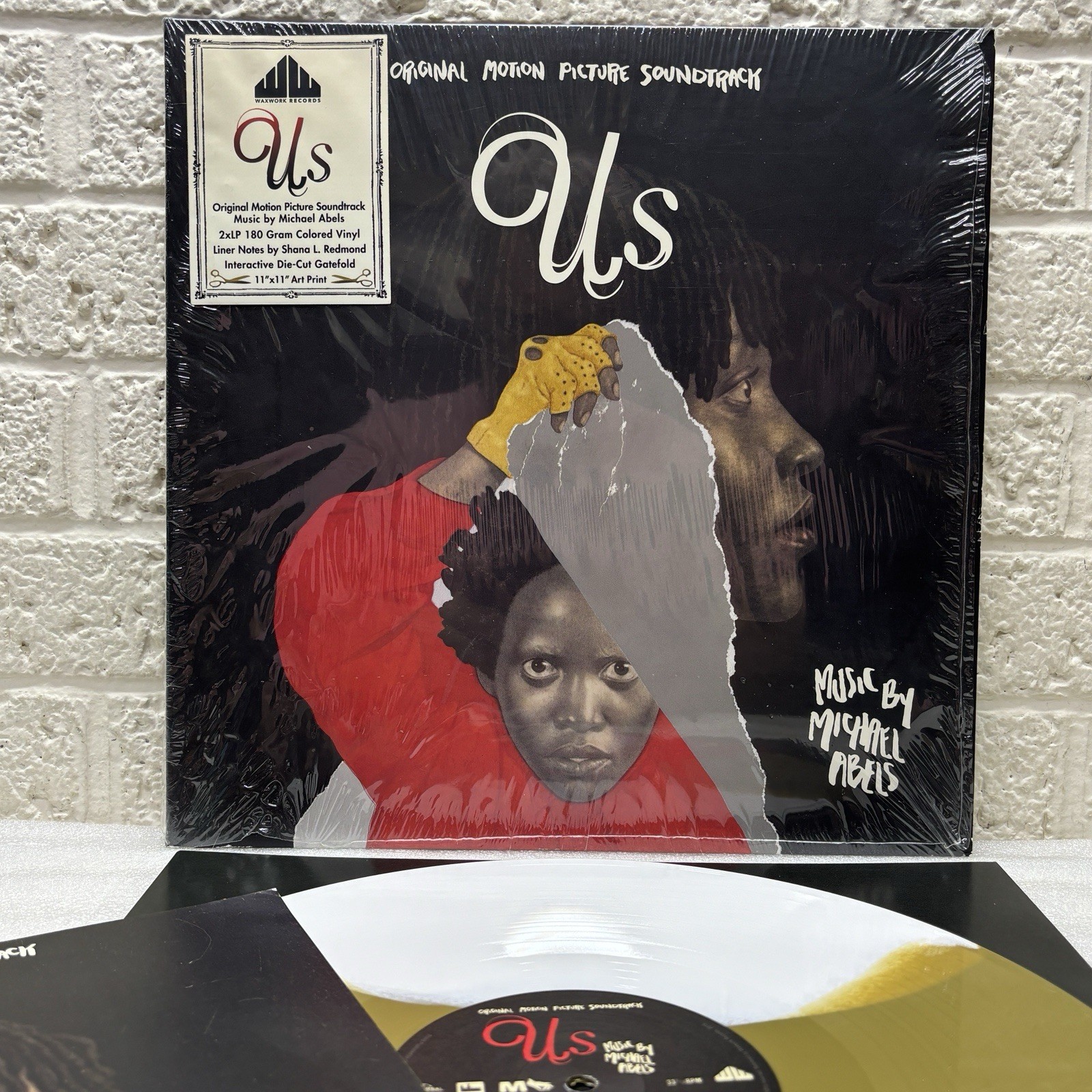 Us Soundtrack Michael Abels Waxworks Colored Vinyl • READ‼ • IN SHRINK #2 ONLY‼