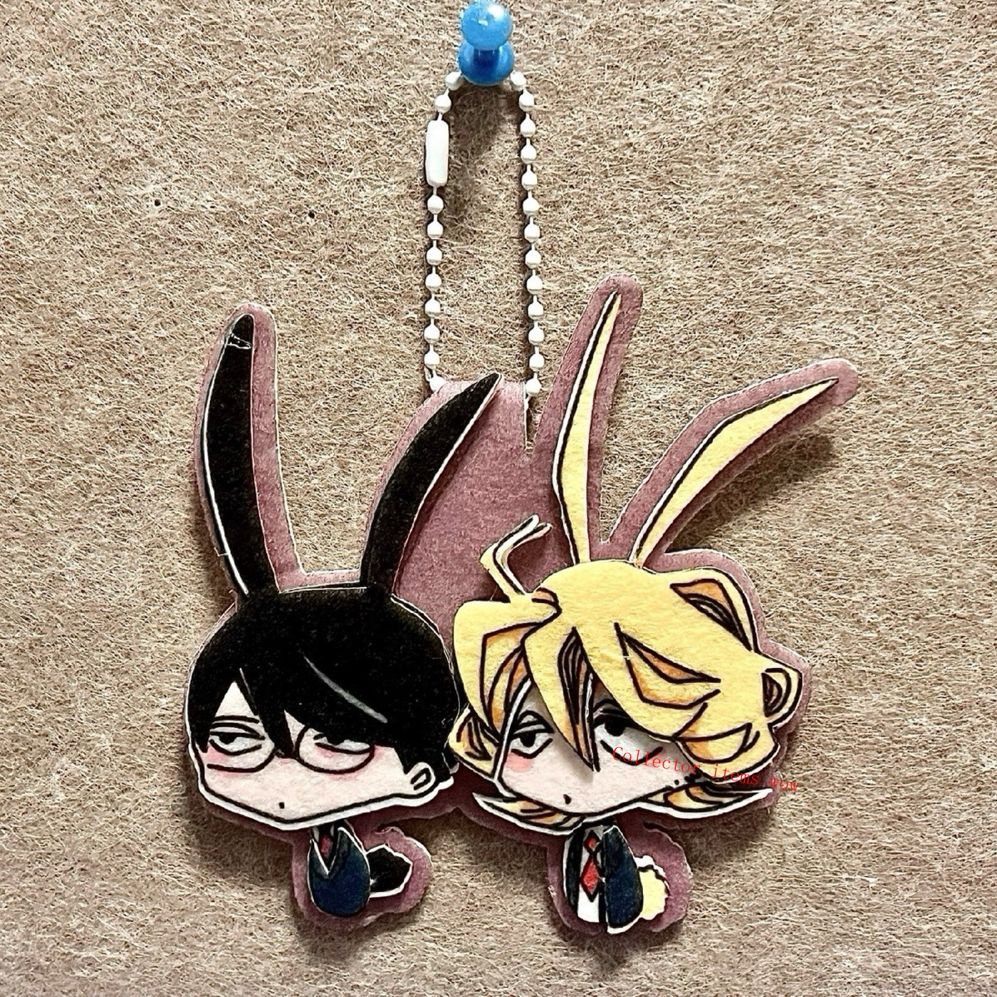 Doukyuusei Kusakabe Hikaru Sajou Rihito Figure 8cm Plush Keychain Pendant Gift