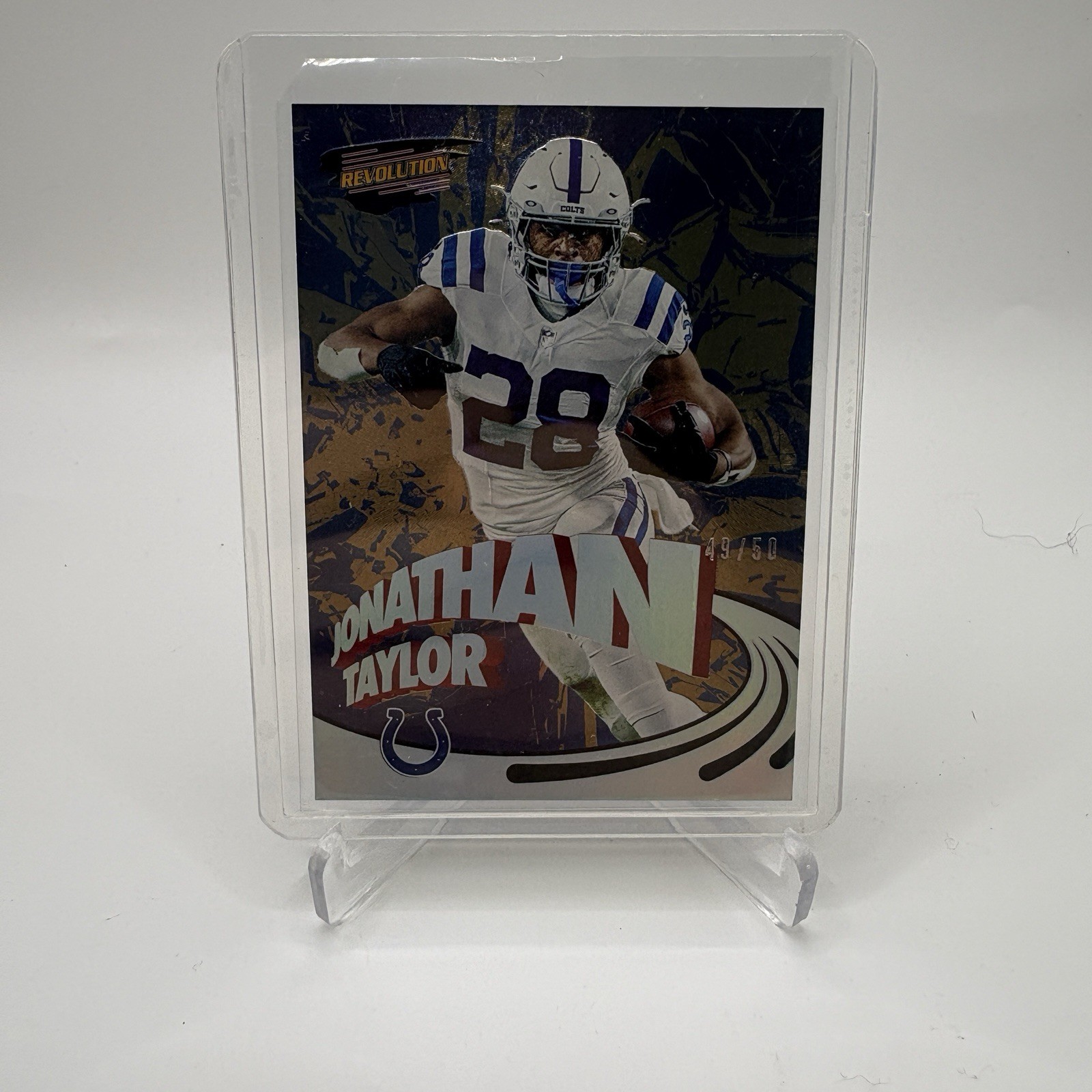 2022 Panini Zenith Pacific Revolution Copper 49/50 Jonathan Taylor #PR-11 05k6 2022 Panini Zenith Pacific Revolution Copper 49/50 Jonathan Taylor #PR-11 05k6