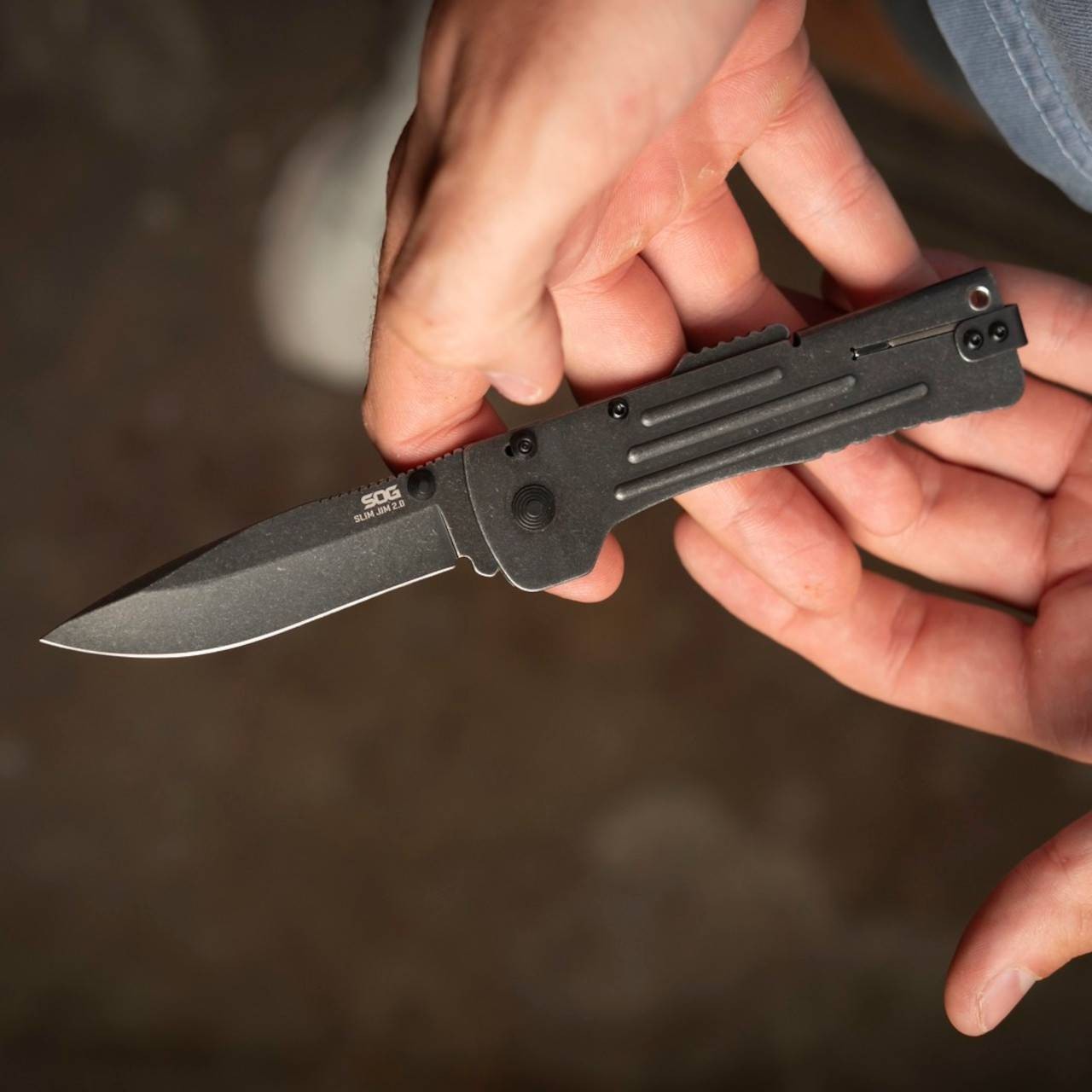 SOG Slim Jim Assisted Folding Knife 3.13\