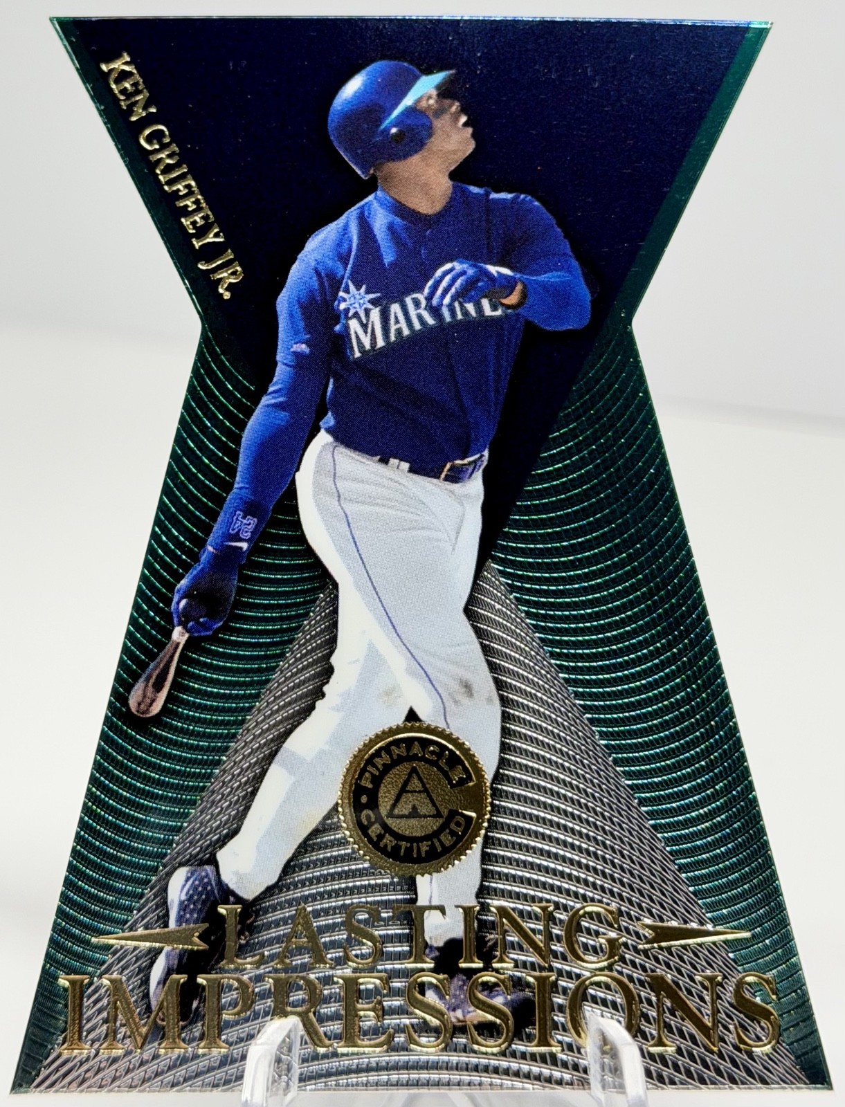 🔥 1997 Pinnacle Certified Ken Griffey Jr. Lasting Impressions #2 Mariners HOF🔥