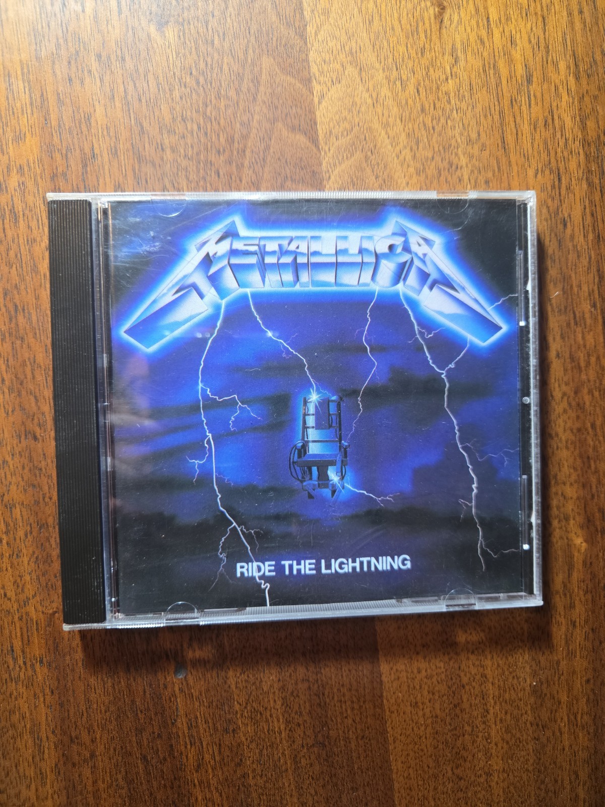 Metallica Ride The Lightning CD OG 90s Early Press *No BLACKEND* EX Elektra Metallica Ride The Lightning CD OG 90s Early Press *No BLACKEND* EX Elektra