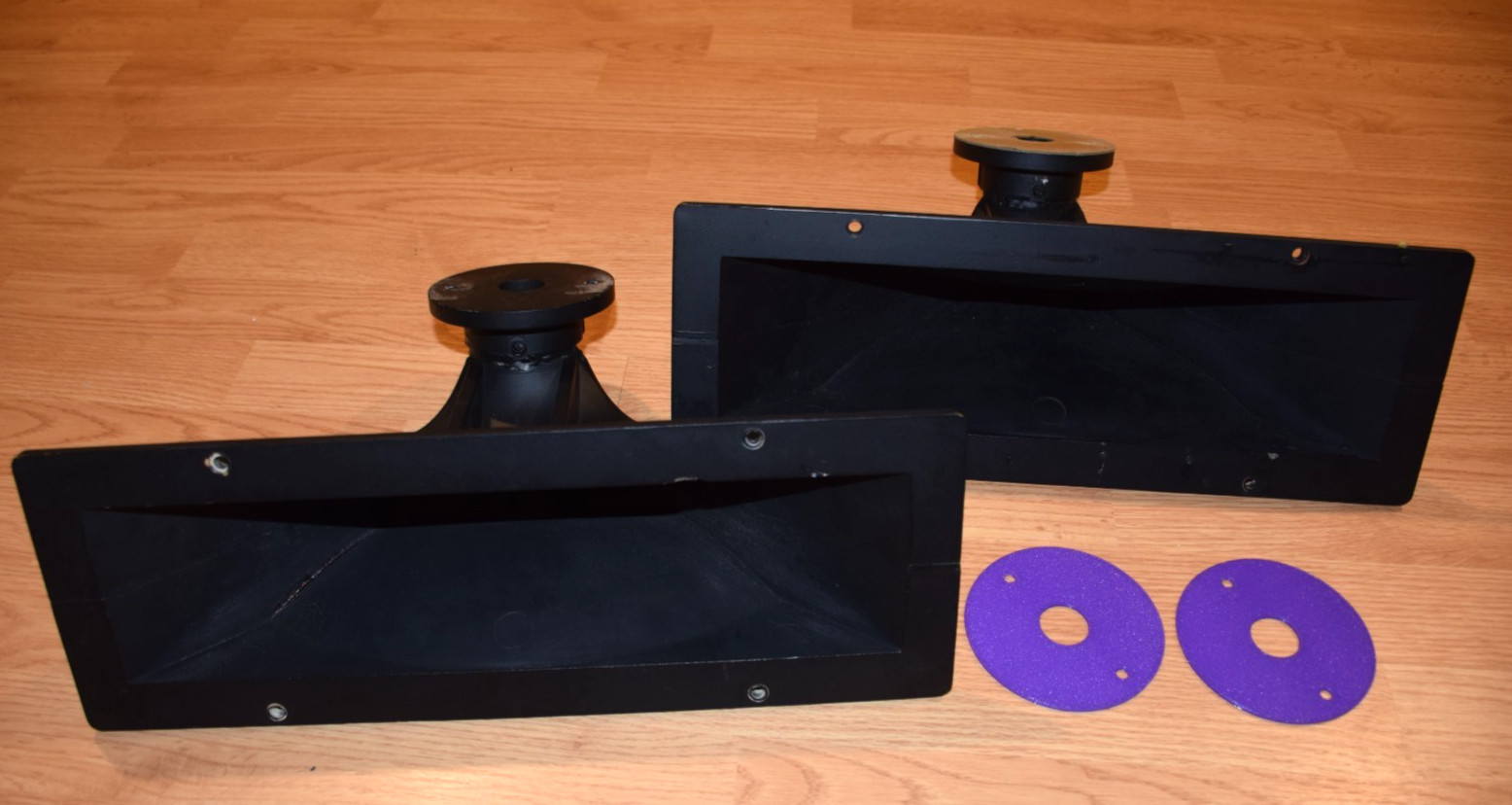 Vintage Altec Lansing 32C Horn Pair USED with No Drivers from Model 15