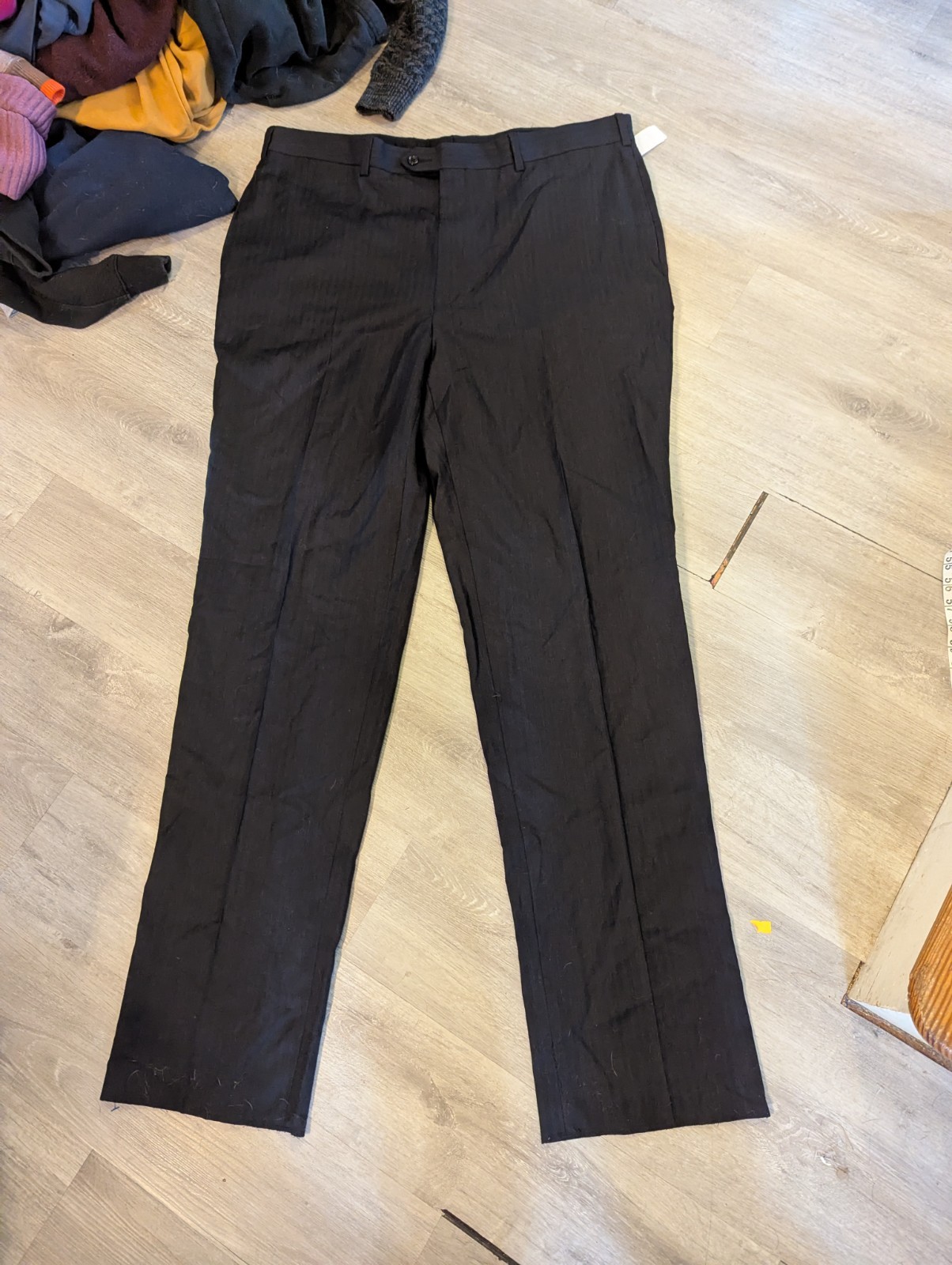 Joseph A Bank Signature Collection Wool Pants Herringbone Blue Mens 42 NWT Joseph A Bank Signature Collection Wool Pants Herringbone Blue Mens 42 NWT