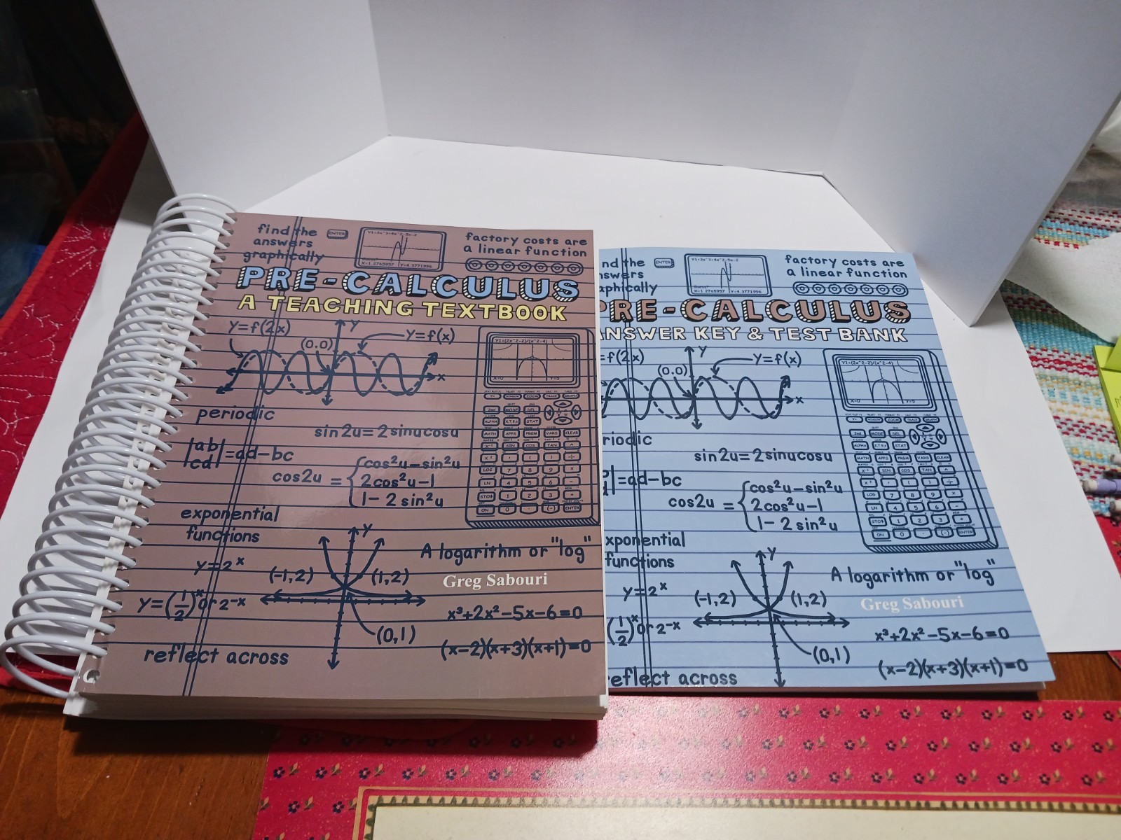 A TEACHING TEXTBOOK PRE-CALCULUS AND ANSWER KEY/TEST BANK BOOK A TEACHING TEXTBOOK PRE-CALCULUS AND ANSWER KEY/TEST BANK BOOK