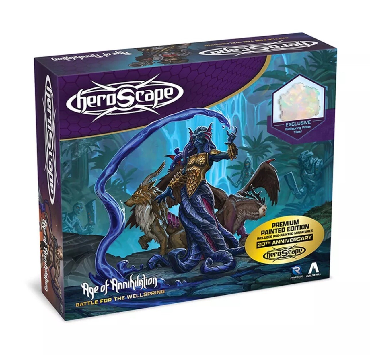 Heroscape: Battle for the Wellspring Battle Box Premium Painted Edition New Set