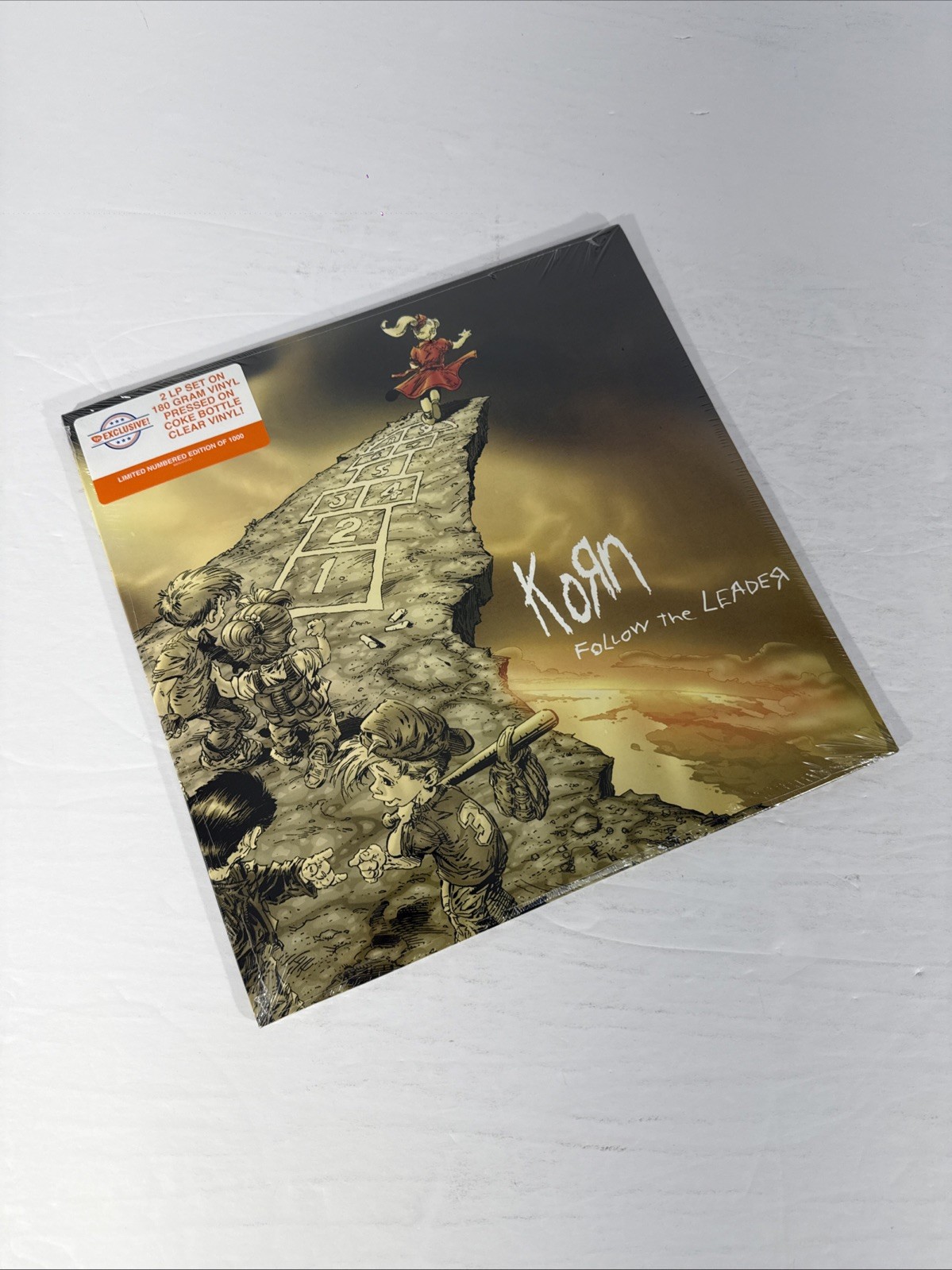 KORN Follow The Leader (2015) Immortal 2xLP Coke Bottle Color Vinyl Limited KORN Follow The Leader (2015) Immortal 2xLP Coke Bottle Color Vinyl Limited