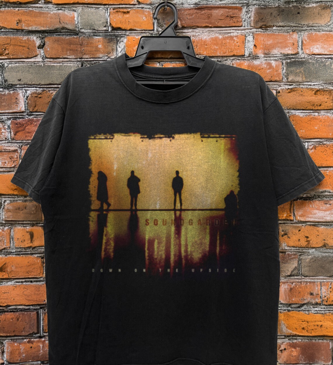 Soundgarden 'Down On The Upside' Album Unisex Black  Cotton T-Shirt