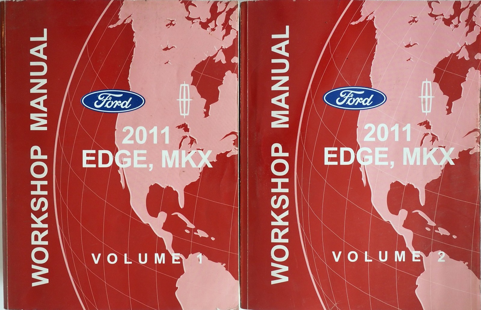 2011 Ford Edge Lincoln MKX Factory Shop Repair Service Manual Set Original