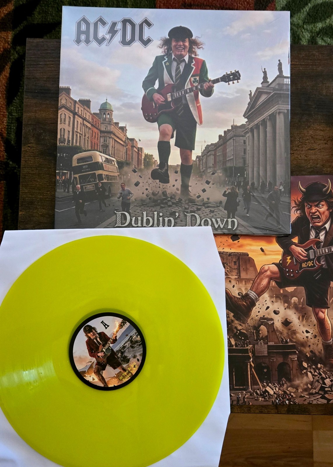 AC/DC * Rare LP 1996 - SEALED GREEN VINYL