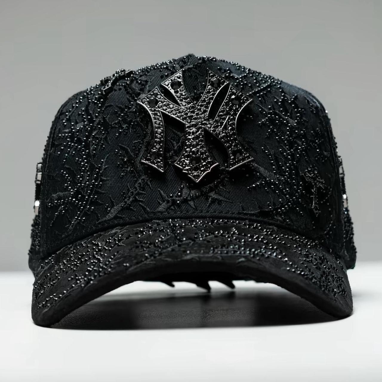 AB HATS NY Thorned Total Black Barbas Hats 31hats Dandy AB HATS NY Thorned Total Black Barbas Hats 31hats Dandy