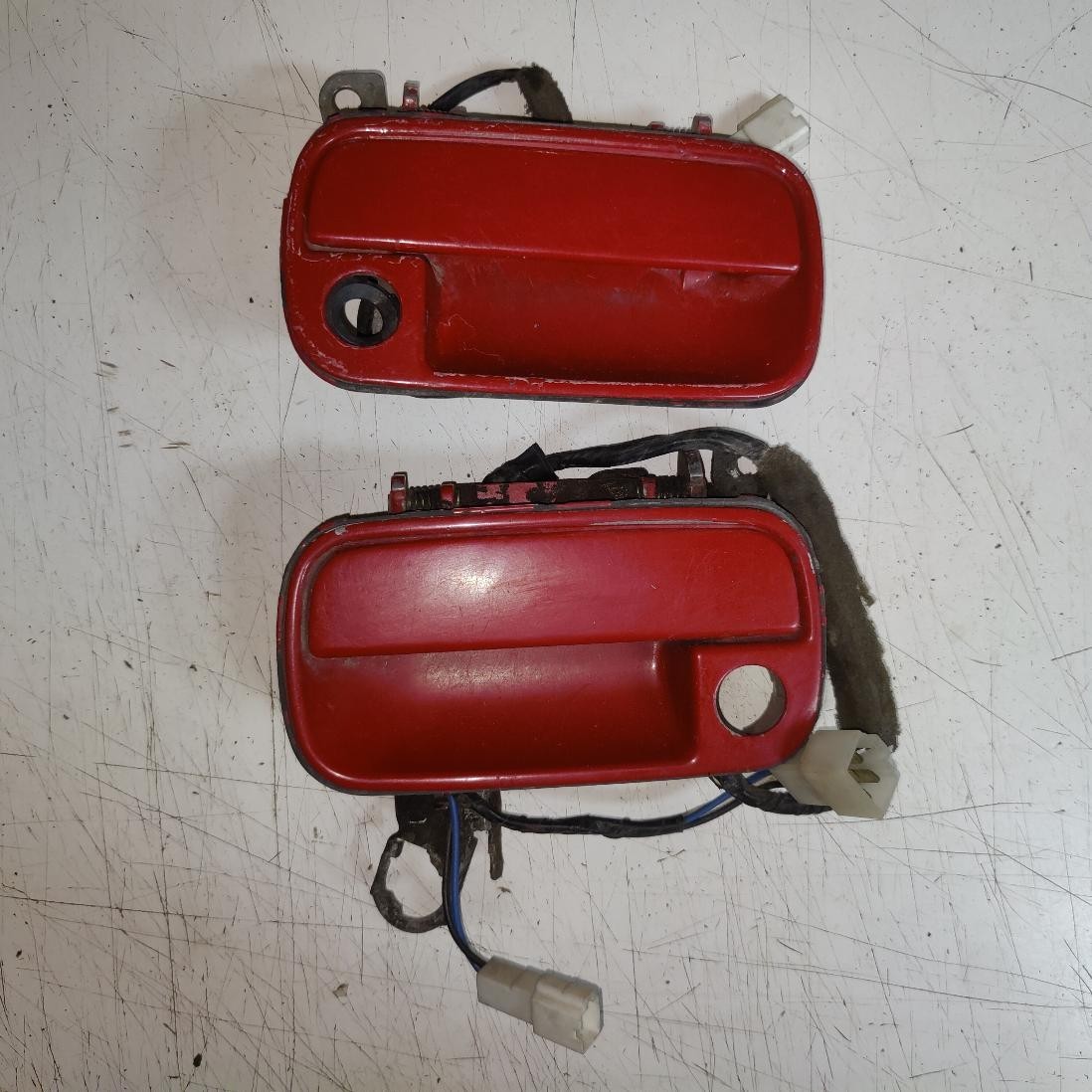 1986-1991 86 91 Mazda RX-7 RX7 FC3S FC DRIVER PASSENGER Exterior Door Handles 1986-1991 86 91 Mazda RX-7 RX7 FC3S FC DRIVER PASSENGER Exterior Door Handles