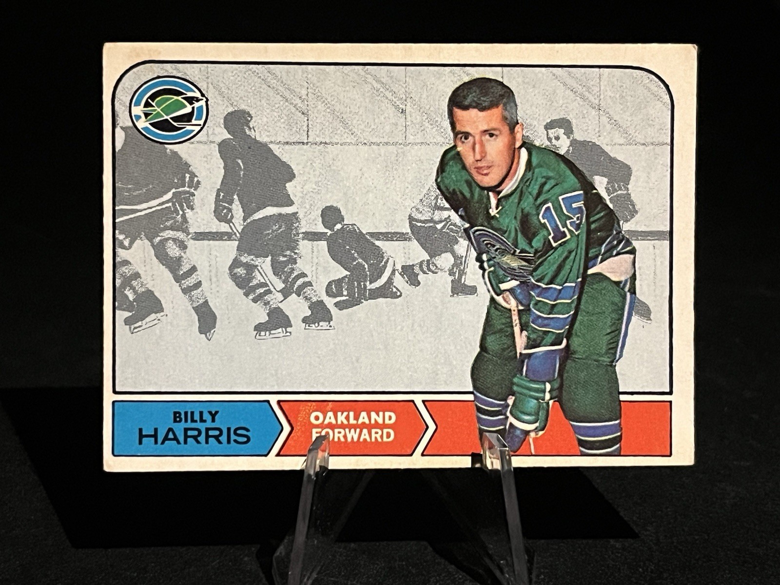 58 YO Card 1968-69 O-Pee-Chee Billy Harris #80 58 YO Card 1968-69 O-Pee-Chee Billy Harris #80