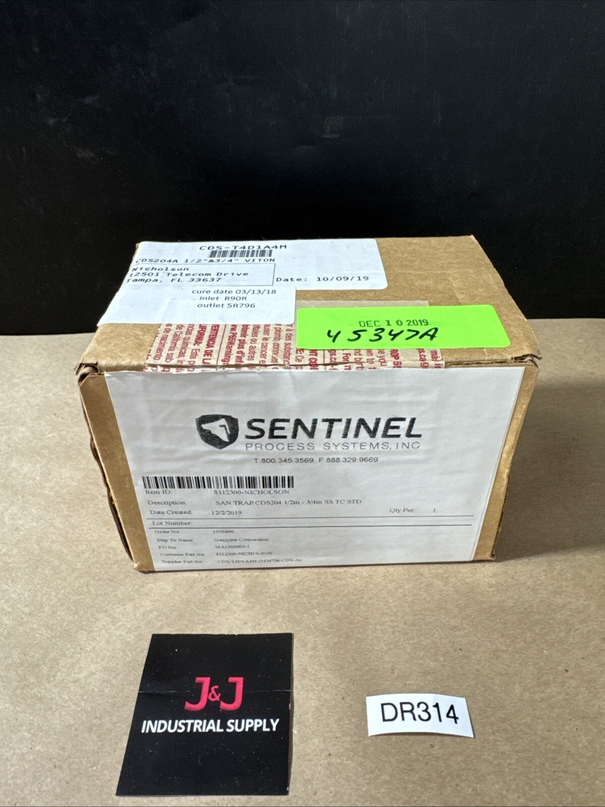 New Nicholson Sanitary Trap CDS-T4D1A4M CDS204A 1/2