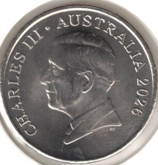 2026 AUSTRALIA Uncirculated 20 Cent KCIII & Duckbill Platypus Coin 2026 AUSTRALIA Uncirculated 20 Cent KCIII & Duckbill Platypus Coin