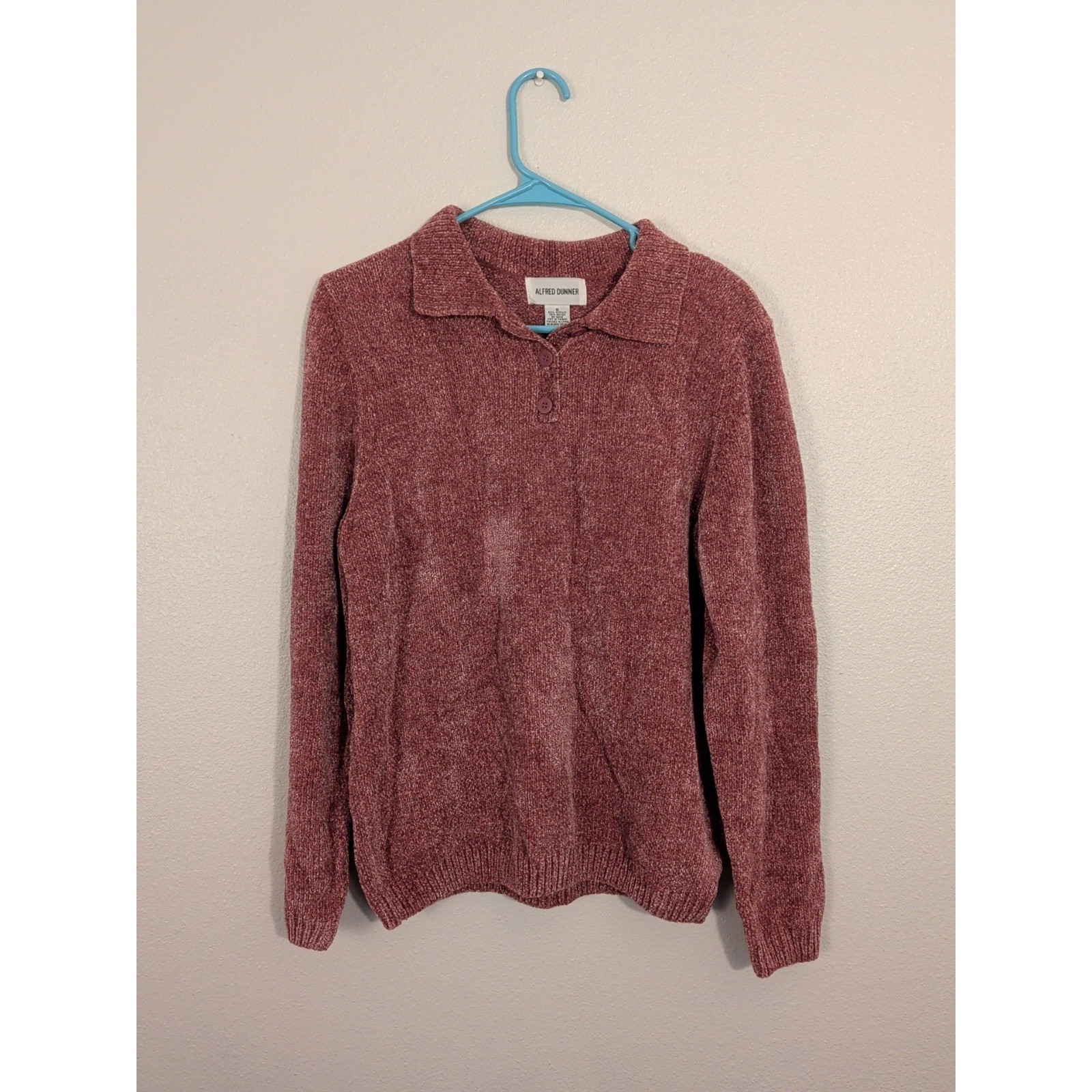 Alfred Dunner Sweater Red Super Soft Women\'s Size Small Alfred Dunner Sweater Red Super Soft Women\'s Size Small