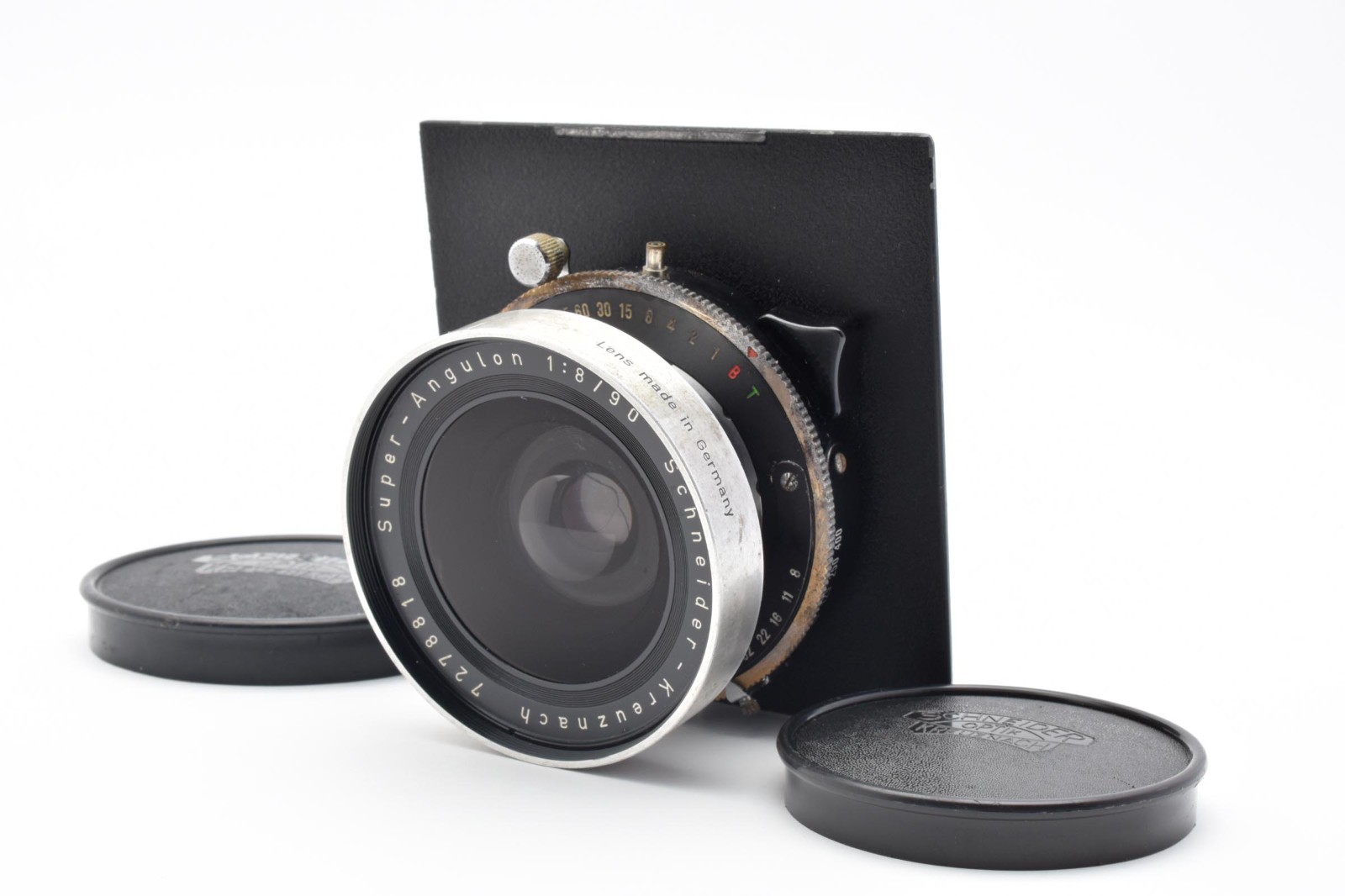 [Exc+5] Schneider Super Angulon 90mm f8 Large Format Lens From Japan