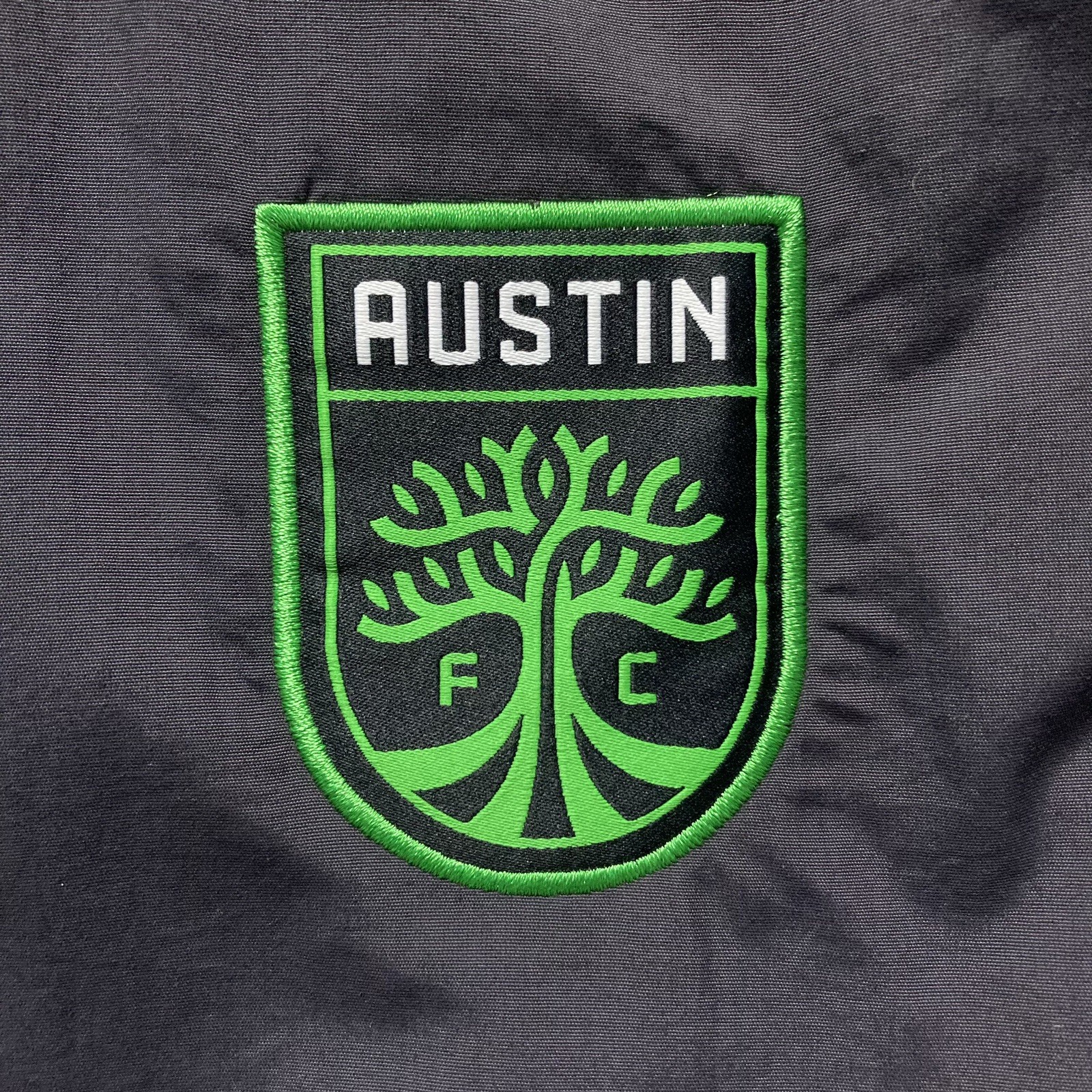 NWT Adidas Austin FC MLS Anthem Button Up Track Jacket Grey Mens Size Large $85