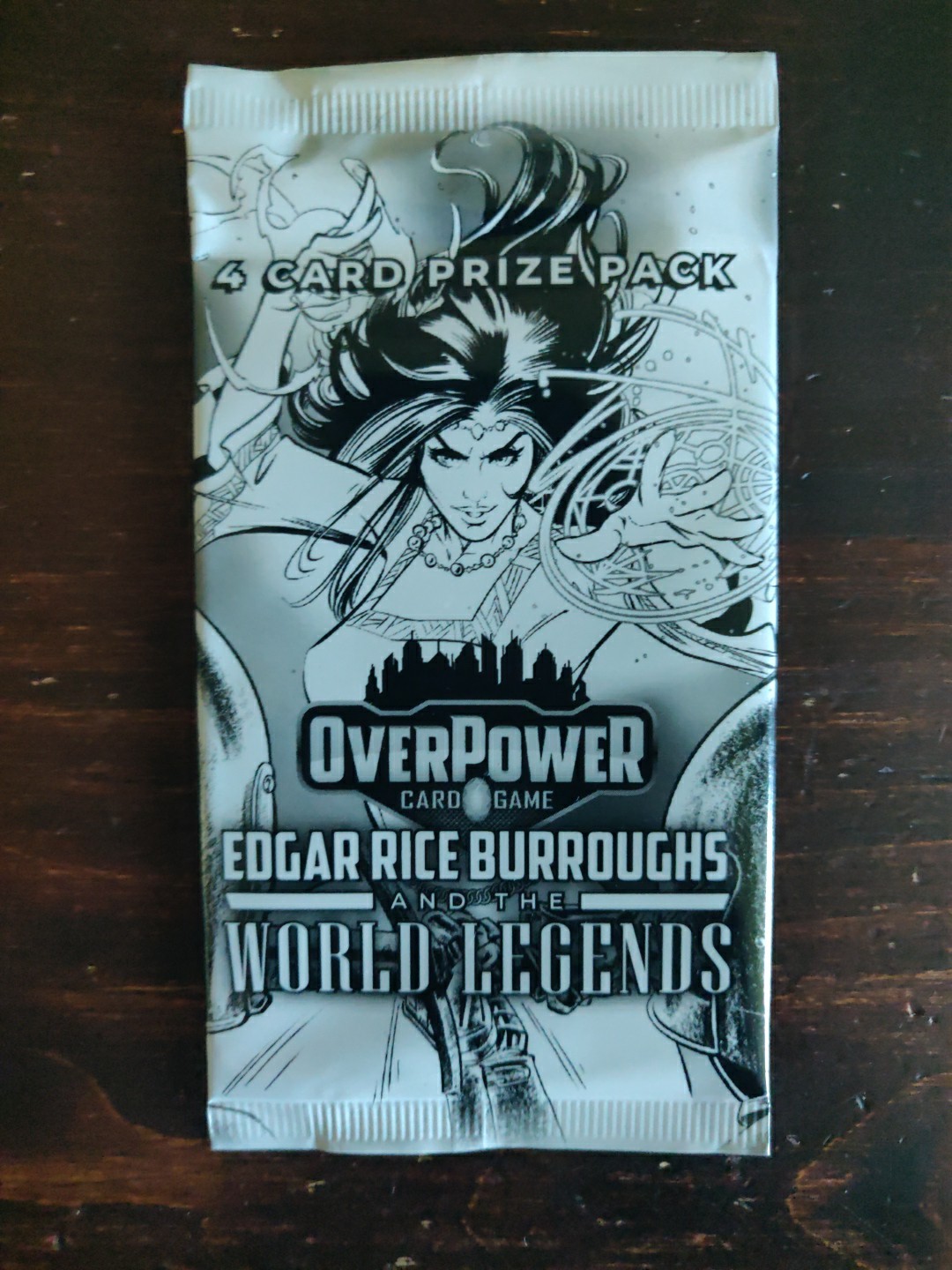 OverPower TCG CCG Edgar Rice Burroughs World Legends Prize Pack SEALED Brand New OverPower TCG CCG Edgar Rice Burroughs World Legends Prize Pack SEALED Brand New