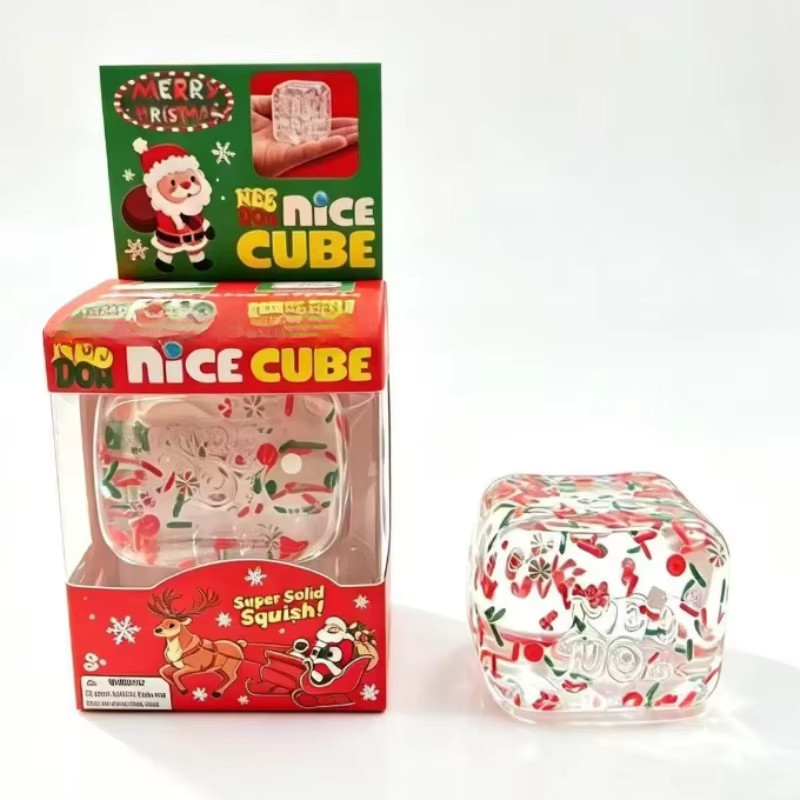 Needoh Nice Cube Slow Rebound Squishy Stress Relief Fidget Toy Sensory Squeeze C