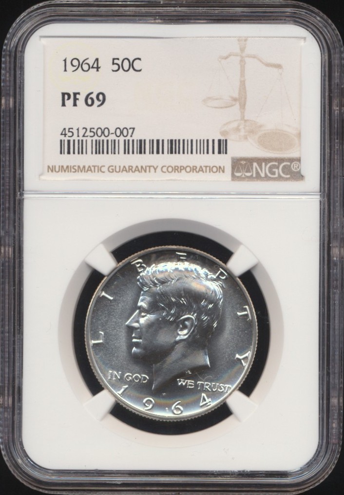 1964 Kennedy Half Dollar NGC PF 69 *PROOF* 1964 Kennedy Half Dollar NGC PF 69 *PROOF*