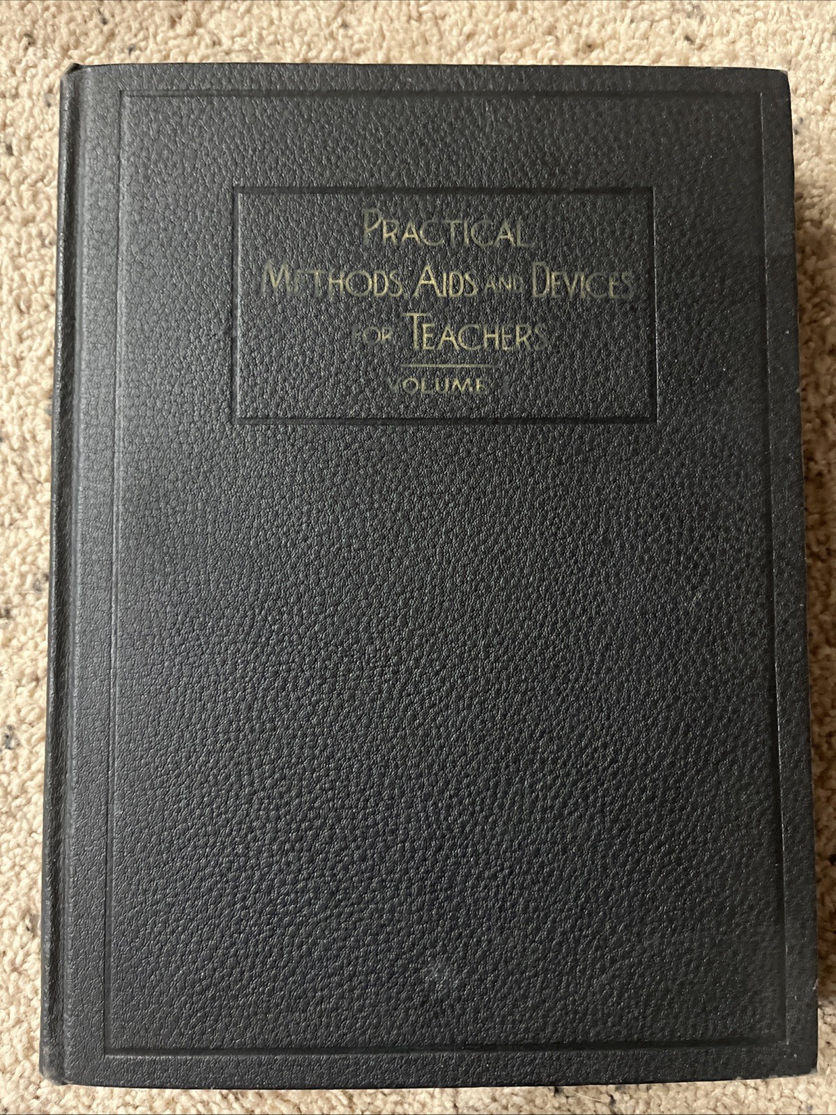 Hardcover Set, 1915 “Method aids and devices for teachers” Education Antique Old Hardcover Set, 1915 “Method aids and devices for teachers” Education Antique Old