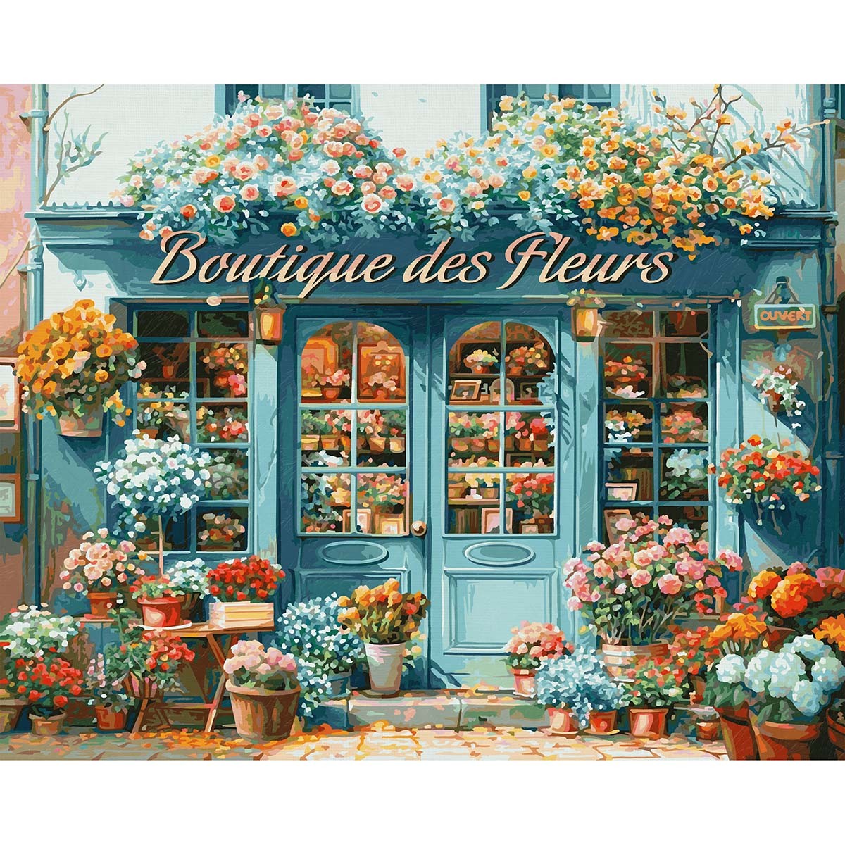 Schipper French Flower Shop Paint by Number Kit
