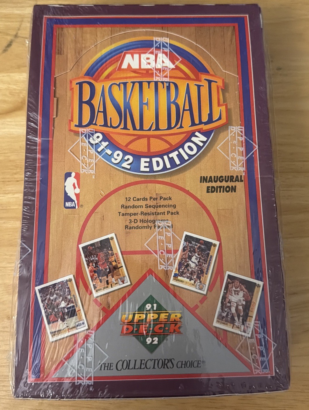 Upper Deck Inaugural Edition NBA 1991-92 - Sealed Box Michael Jordan Upper Deck Inaugural Edition NBA 1991-92 - Sealed Box Michael Jordan