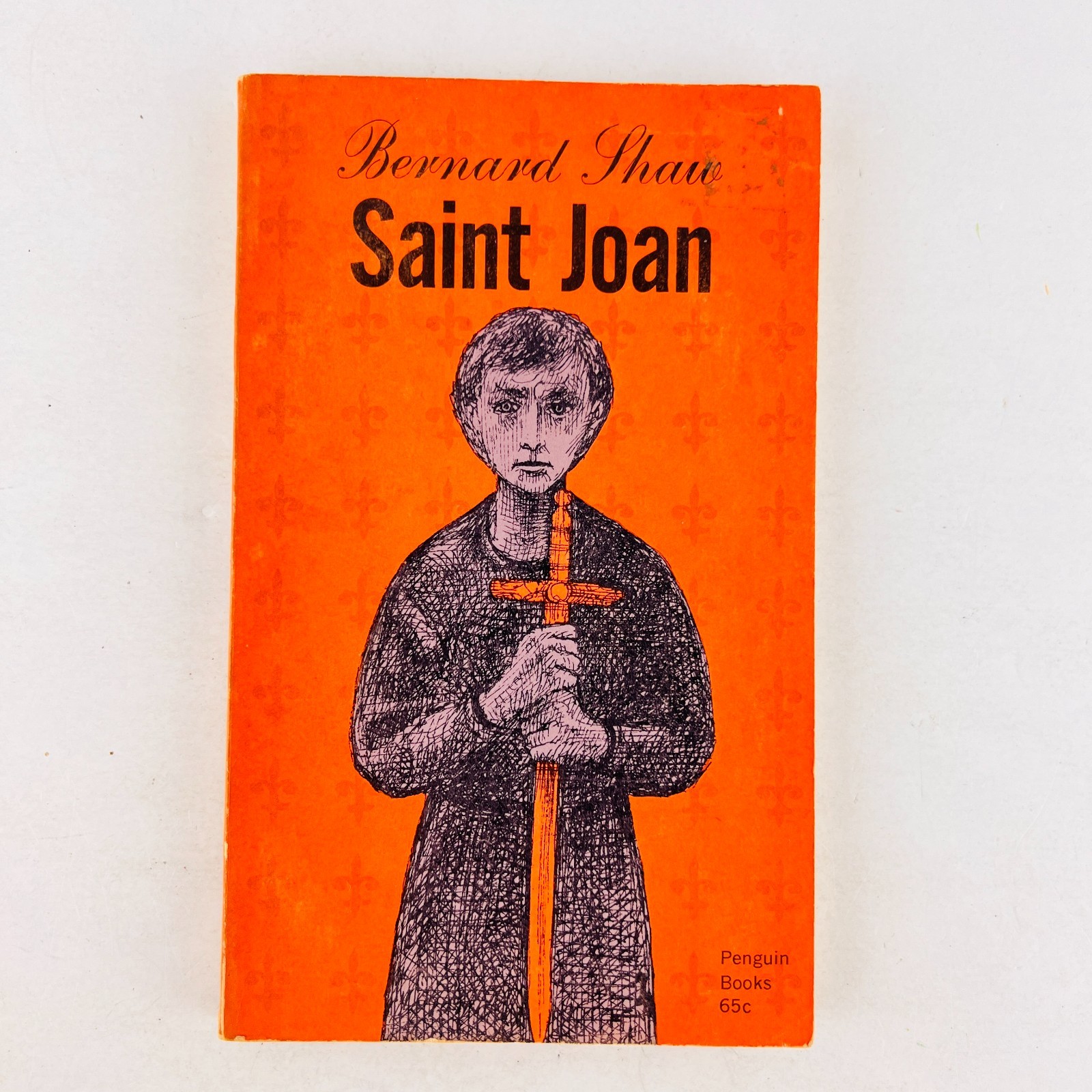 Saint Joan by George Bernard Shaw Mass-Market Paperback Book 1962 Print Edition