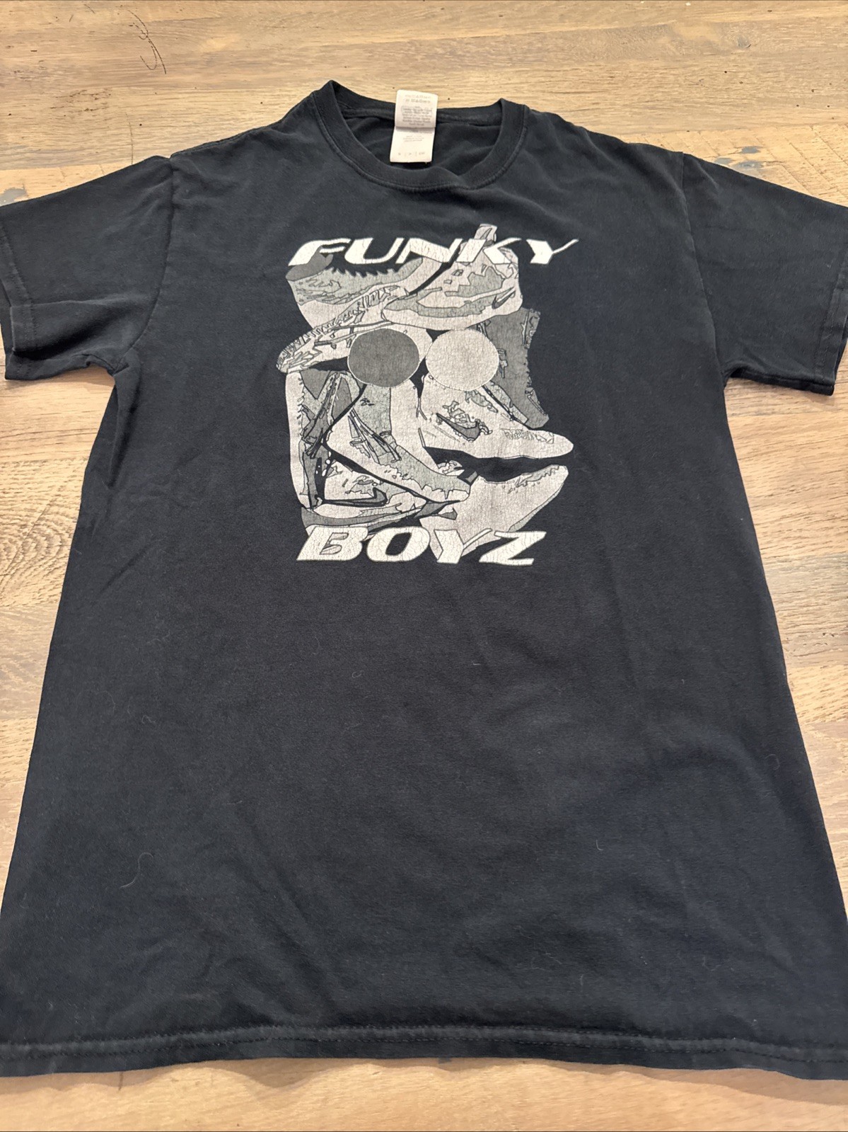 RARE VTG 90s Streetwear Funky Boys Sneakerhead Size Small RARE VTG 90s Streetwear Funky Boys Sneakerhead Size Small