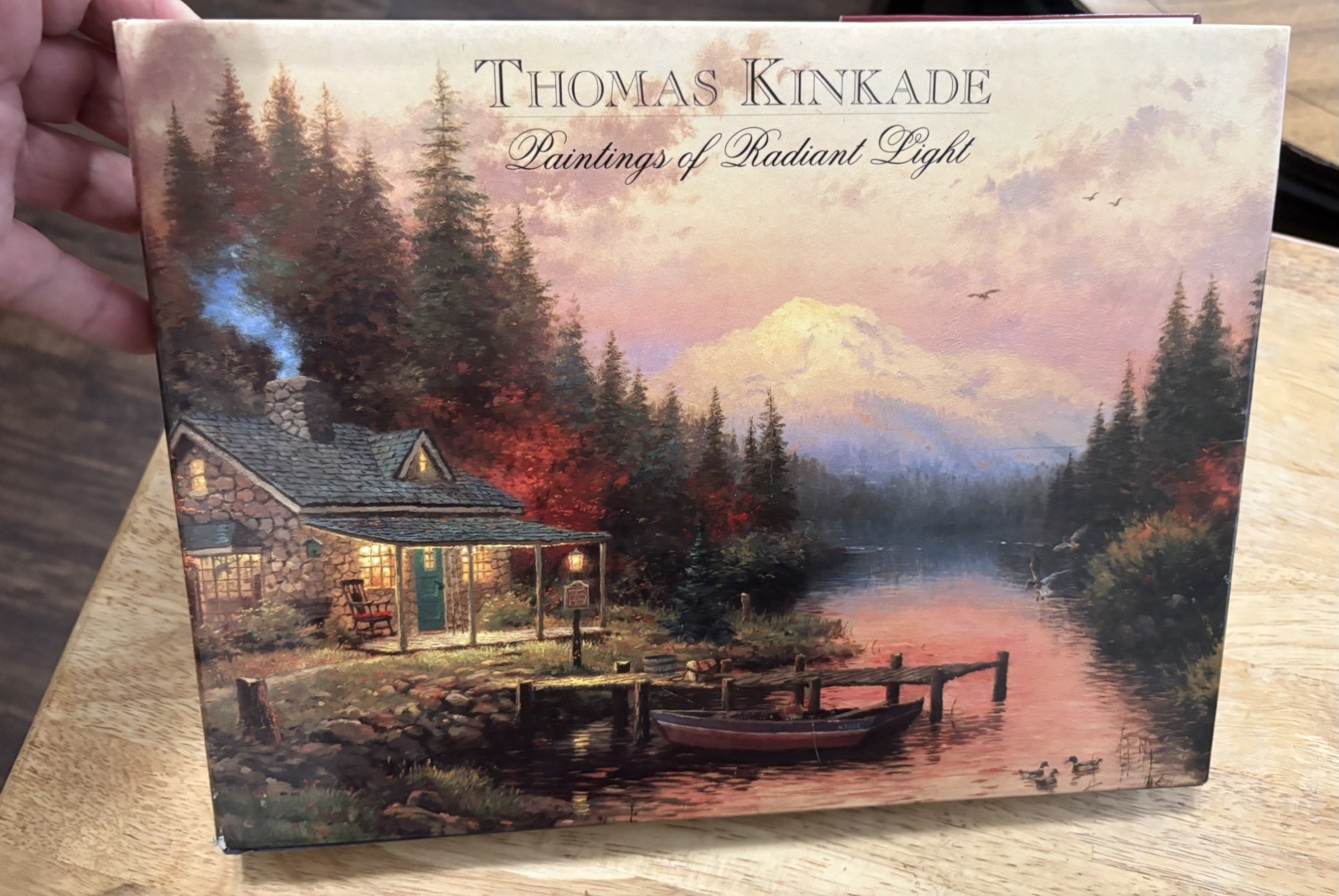 Thomas Kinkade Signed Paintings of Radiant Light 1995 1st ed HC Abbeville Press