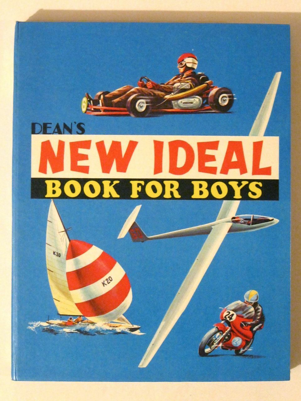 Vintage 1971 Dean\'s NEW IDEAL BOOK for BOYS Hardcover Story & Comic Book (UK)