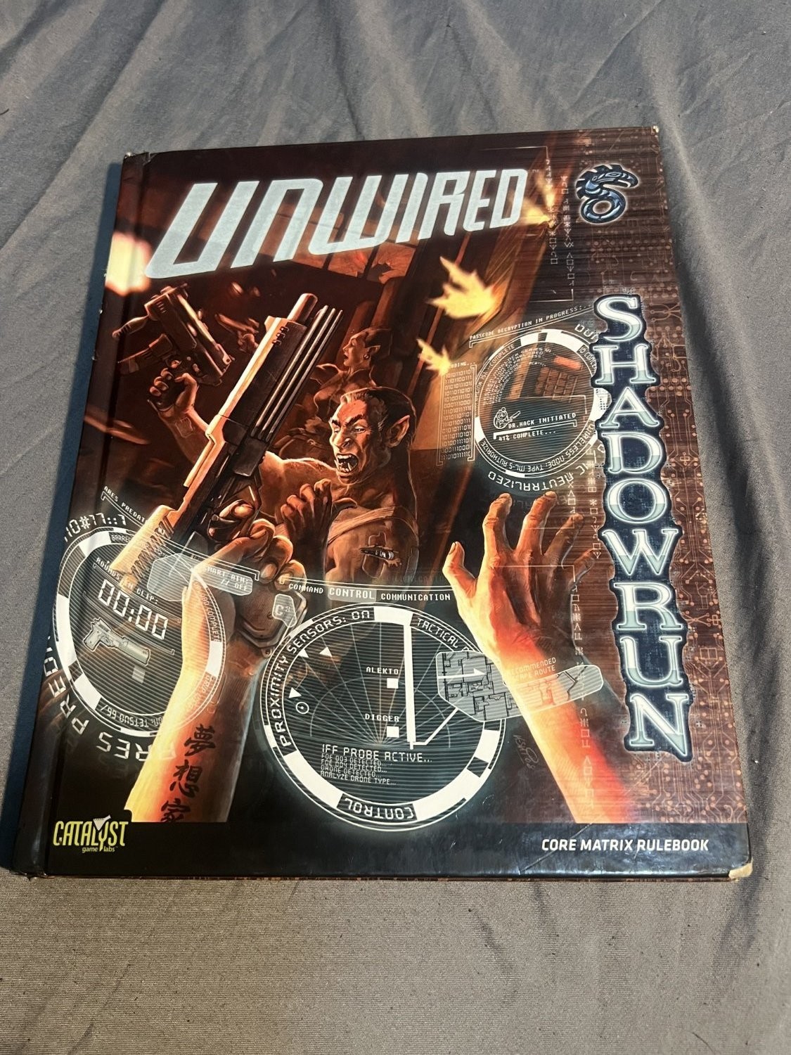 Shadowrun Unwired Core Matrix Rulebook Catalyst Game Labs CAT26005 Rpg Book