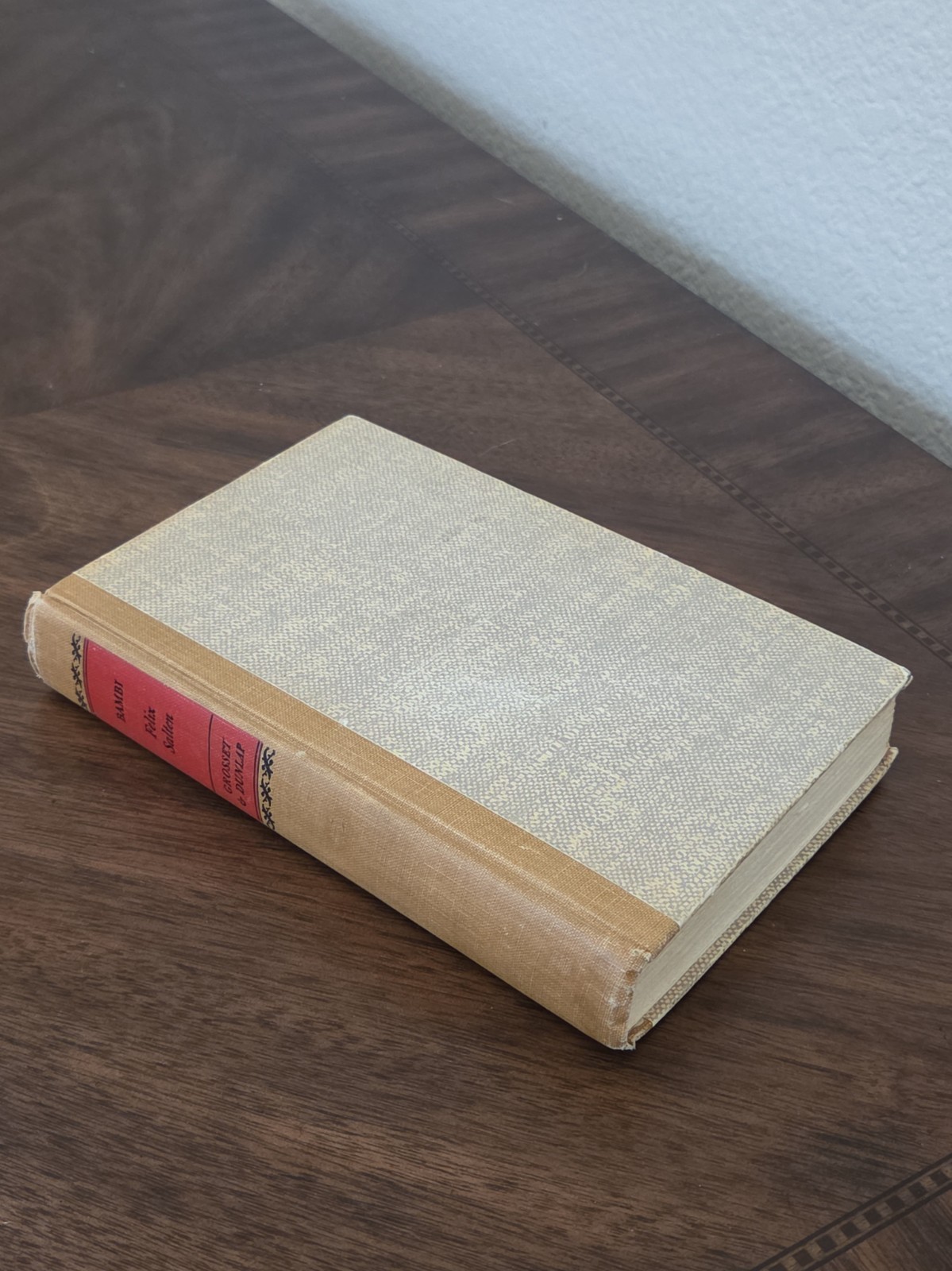 Bambi Felix Salten 1929 Grosset & Dunlap Vintage Book HC