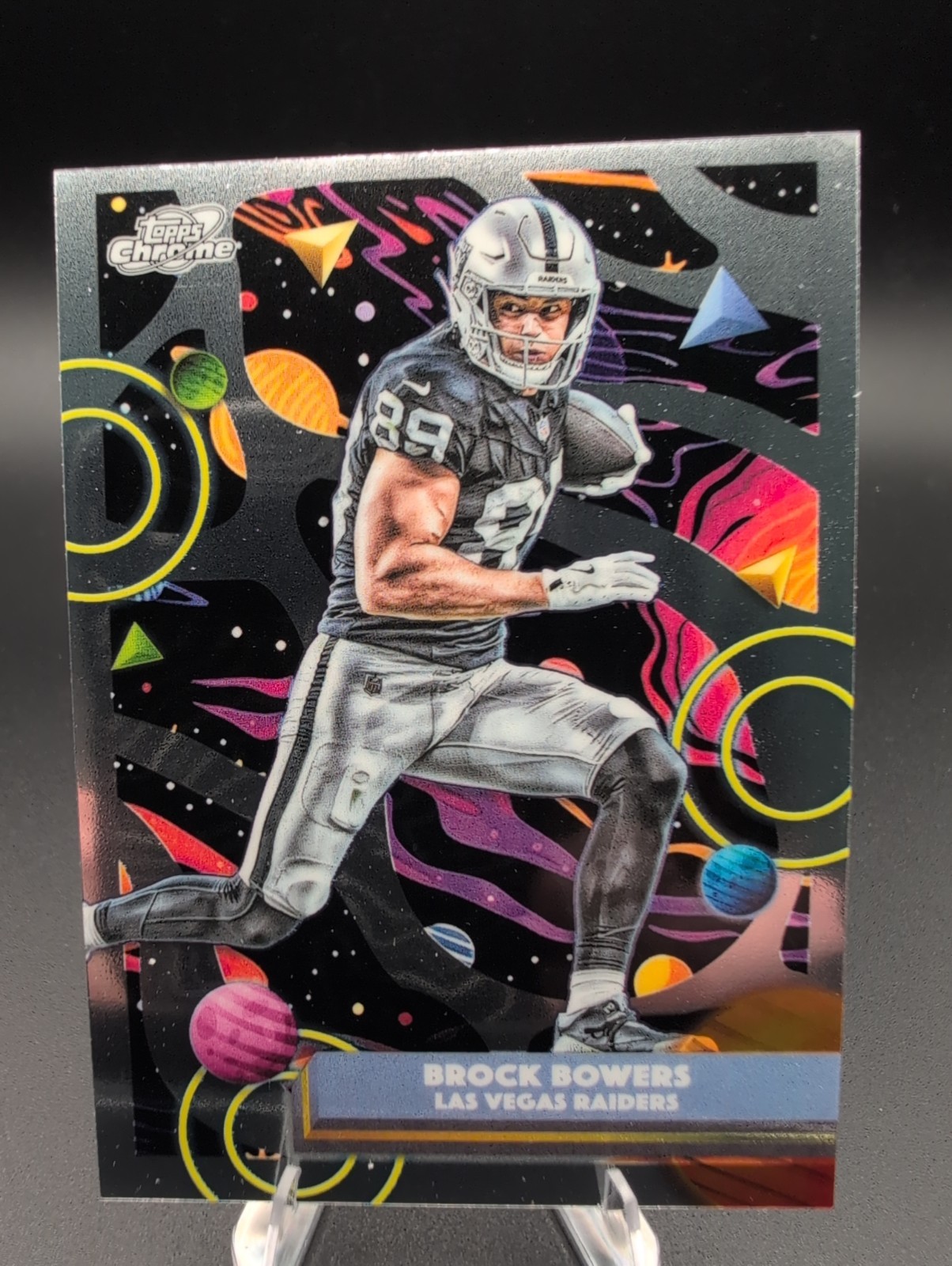 2025 Topps Cosmic Chrome Brock Bowers #51 Las Vegas Raiders 2025 Topps Cosmic Chrome Brock Bowers #51 Las Vegas Raiders
