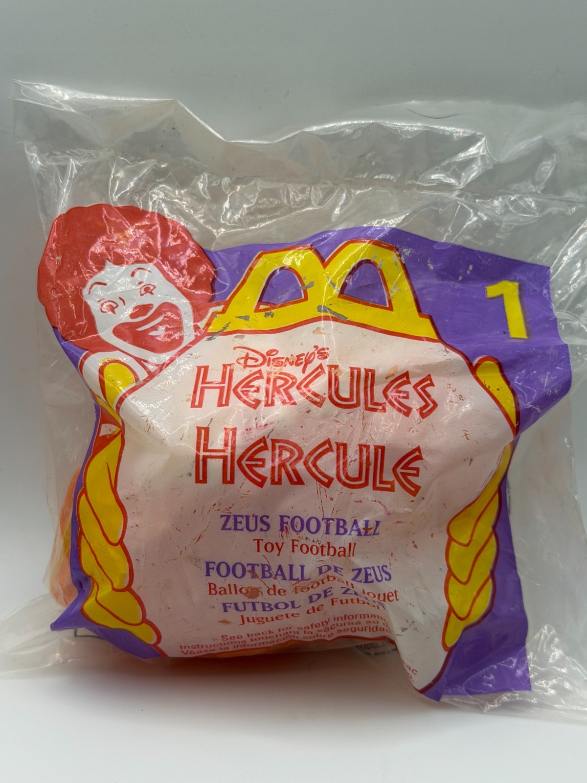 1998 McDonald\'s Disney Hercules Happy Meal Toys Sealed Choose Toy 1998 McDonald\'s Disney Hercules Happy Meal Toys Sealed Choose Toy