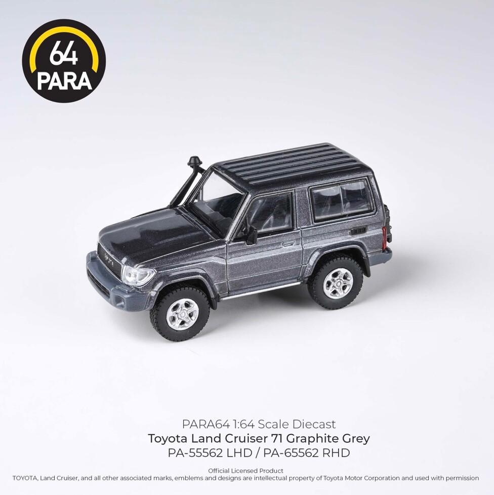 PARA64- 2014 Toyota Land Cruiser 71 - Grey - 1:64 Scale Diecast Car PARA64- 2014 Toyota Land Cruiser 71 - Grey - 1:64 Scale Diecast Car