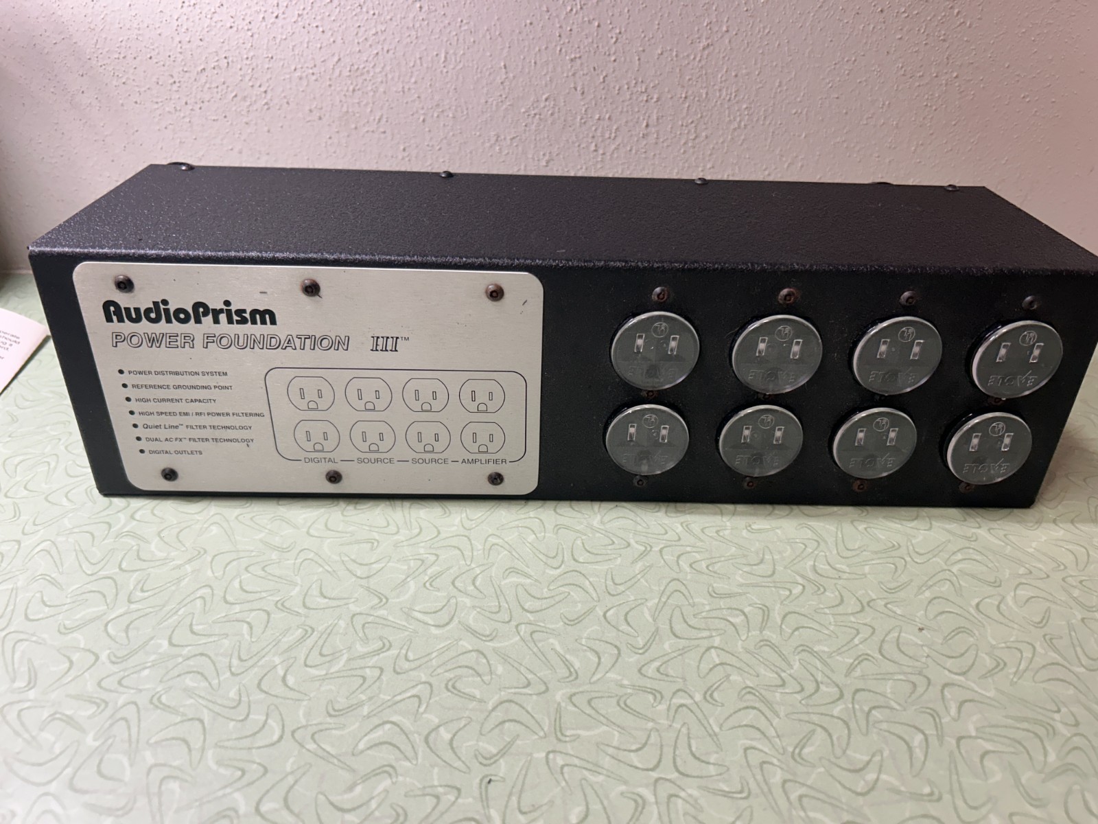 AudioPrism Foundation III 1998 - critical piece audiophile audio system