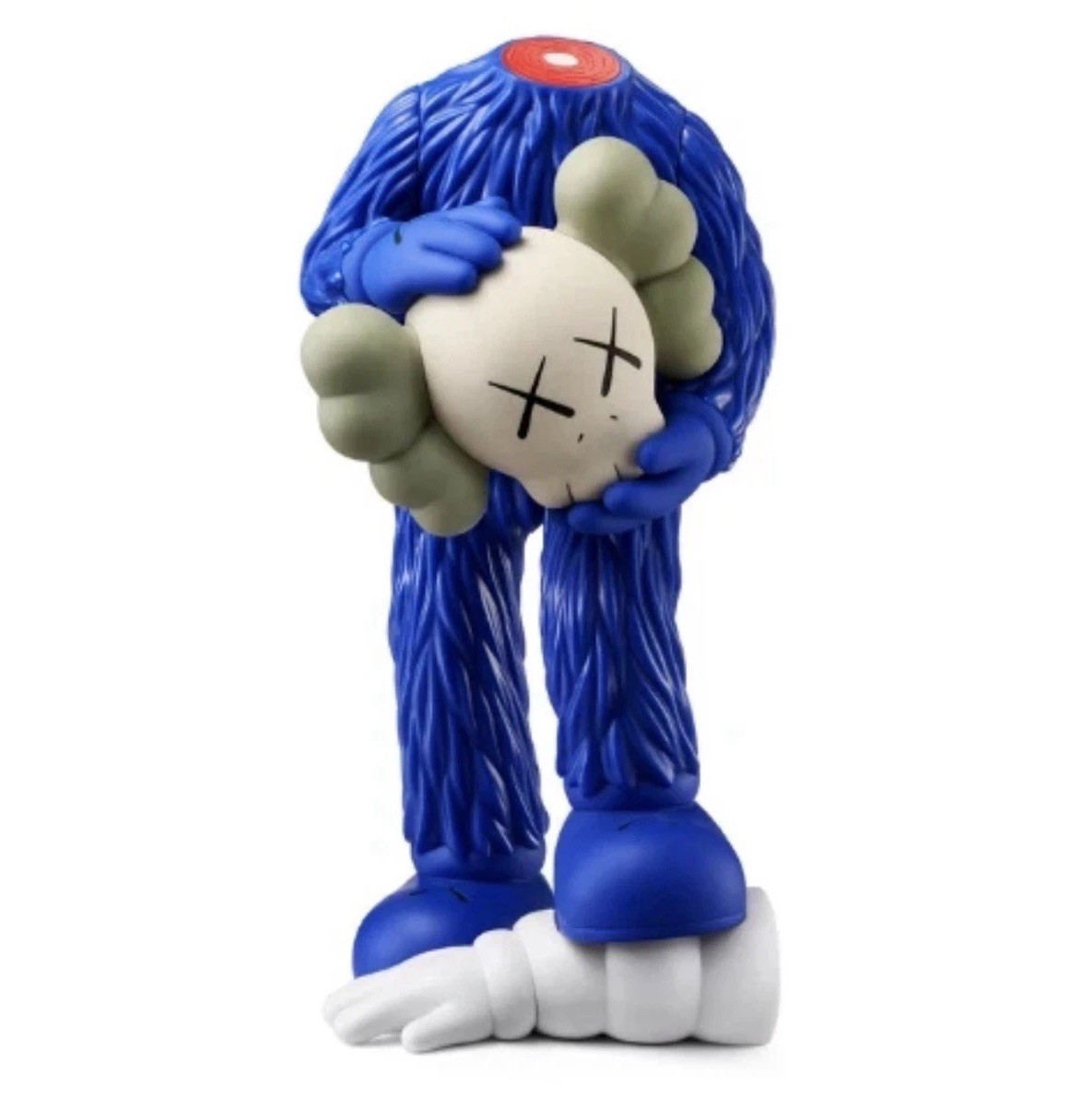 Kaws Fellows Vinyl Figure - Blue IN HAND Kaws Fellows Vinyl Figure - Blue IN HAND