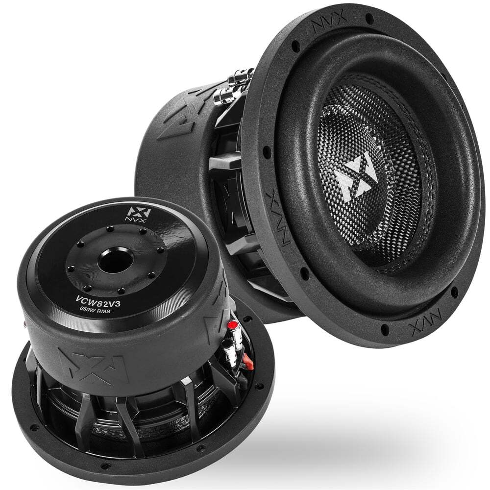 NVX VCW82v3 (VCW82 Version 3) | 1300W Dual 2-Ohm 8\