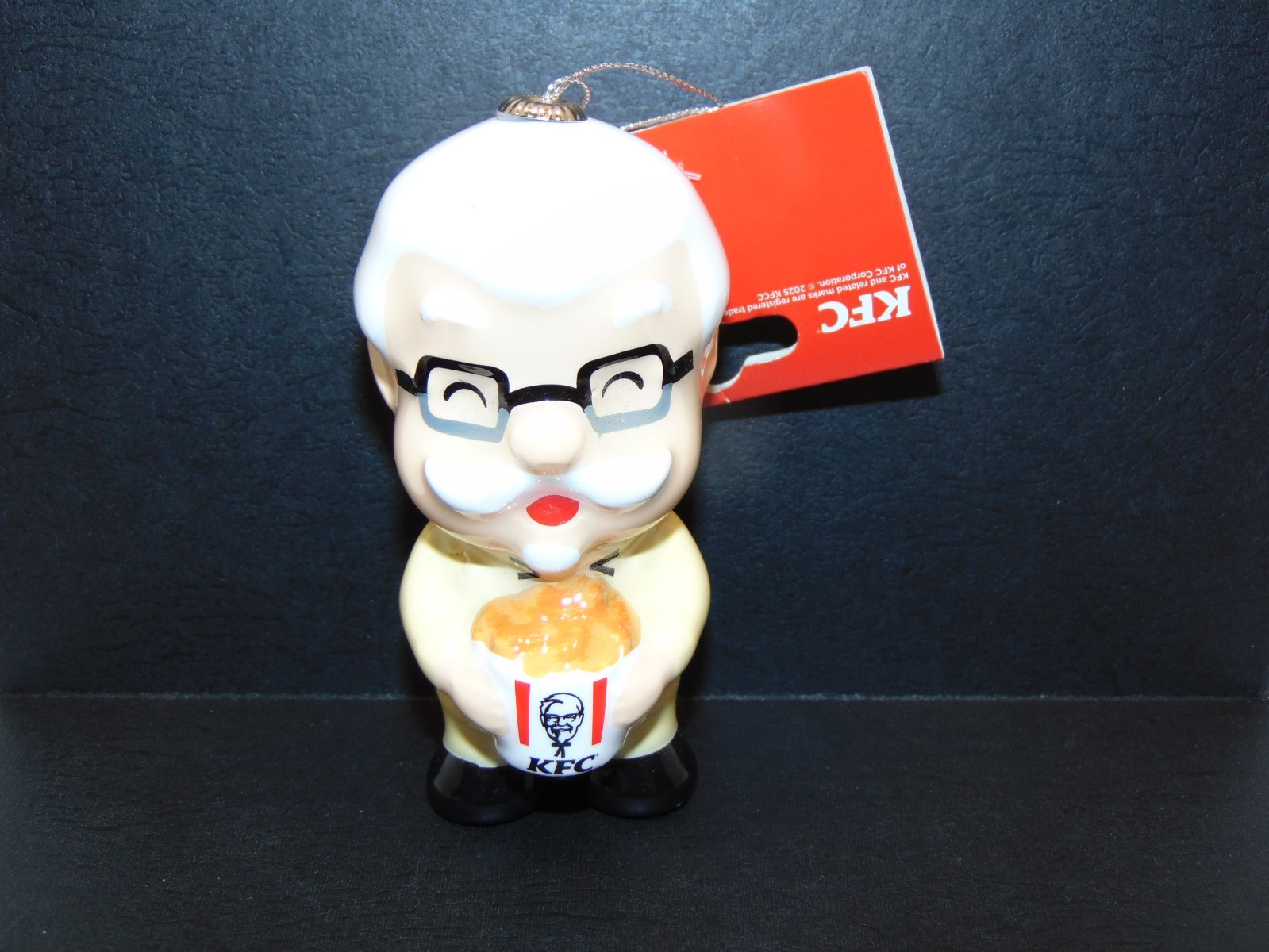 KFC Colonel Sanders Kentucky Fried Chicken Decoupage Christmas Ornament Ruz KFC Colonel Sanders Kentucky Fried Chicken Decoupage Christmas Ornament Ruz