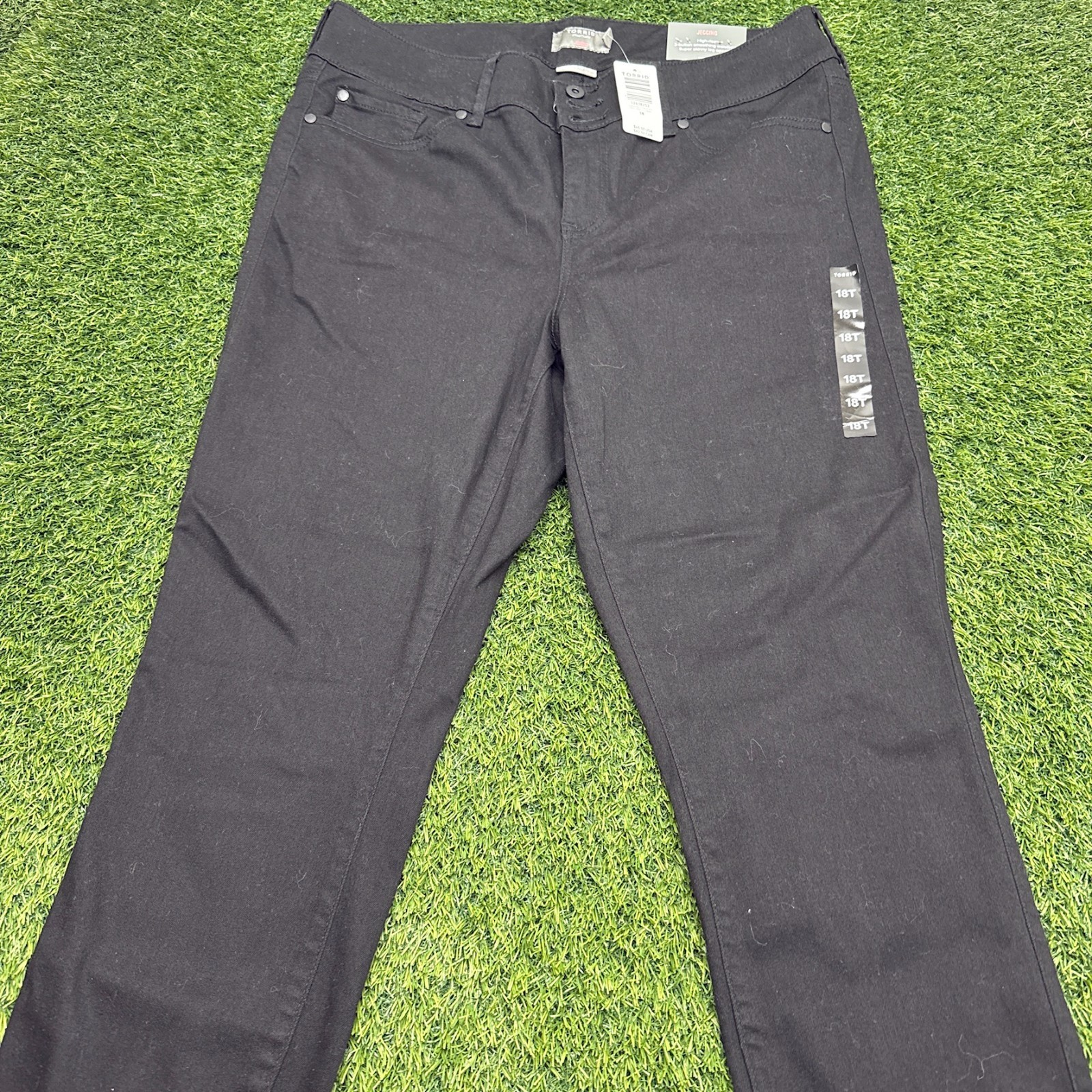 NWT Torrid Jeggings Jeans Womens 18T Tall Black Denim Stretch Super Soft NWT Torrid Jeggings Jeans Womens 18T Tall Black Denim Stretch Super Soft