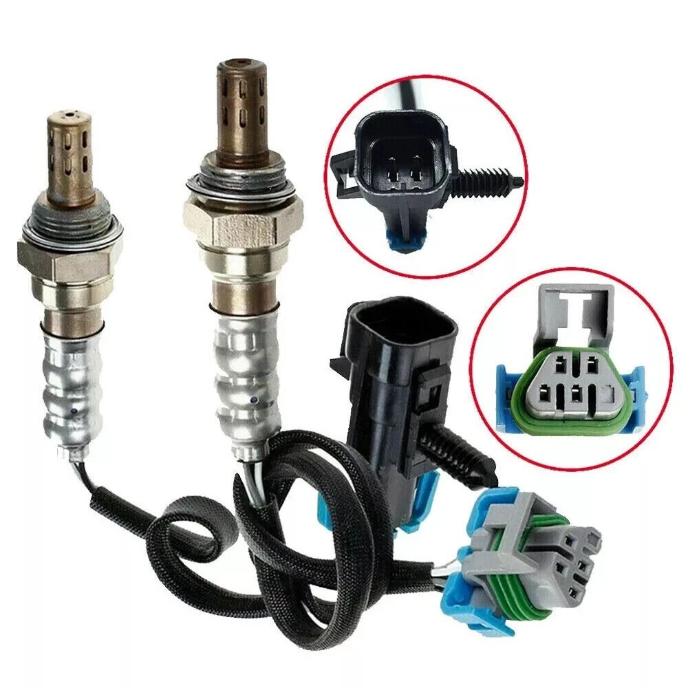 2PCS Oxygen Sensor Up+Downstream For 2011-15 Chevrolet Equinox/GMC Terrain 2.4L 2PCS Oxygen Sensor Up+Downstream For 2011-15 Chevrolet Equinox/GMC Terrain 2.4L