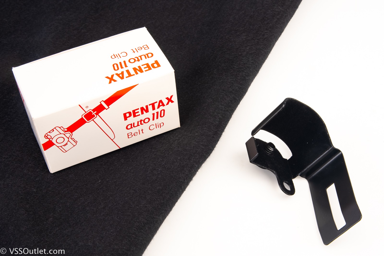 Pentax Auto 110 Subminiature Camera Metal Belt Clip in Box MINT NOS V25 Pentax Auto 110 Subminiature Camera Metal Belt Clip in Box MINT NOS V25