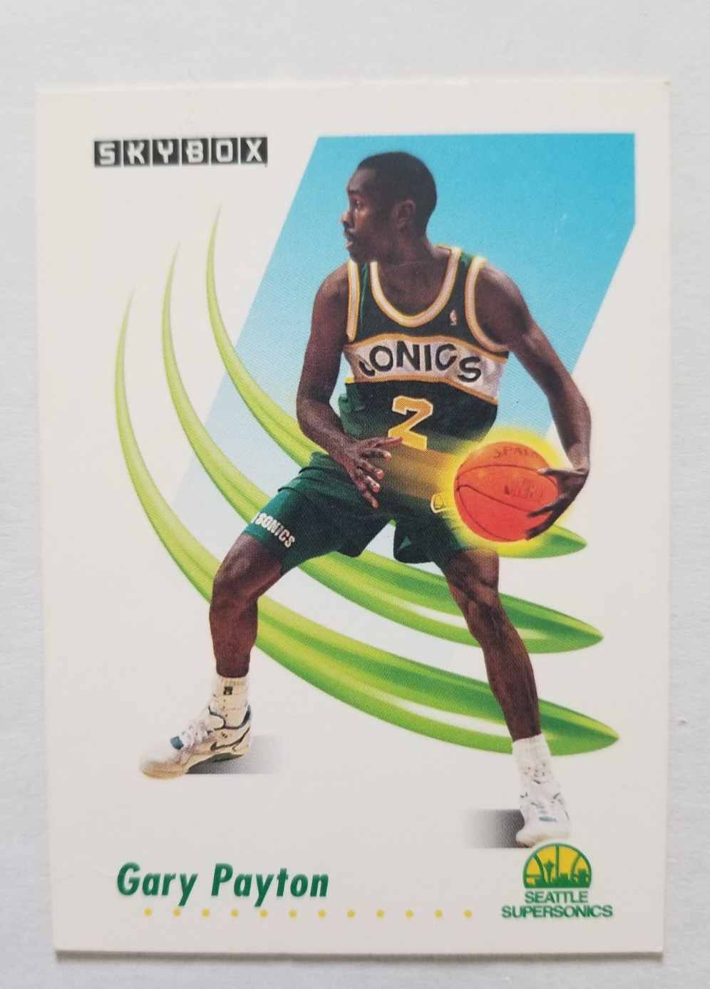 Gary Payton 1991-92 Skybox #274 Seattle Supersonics